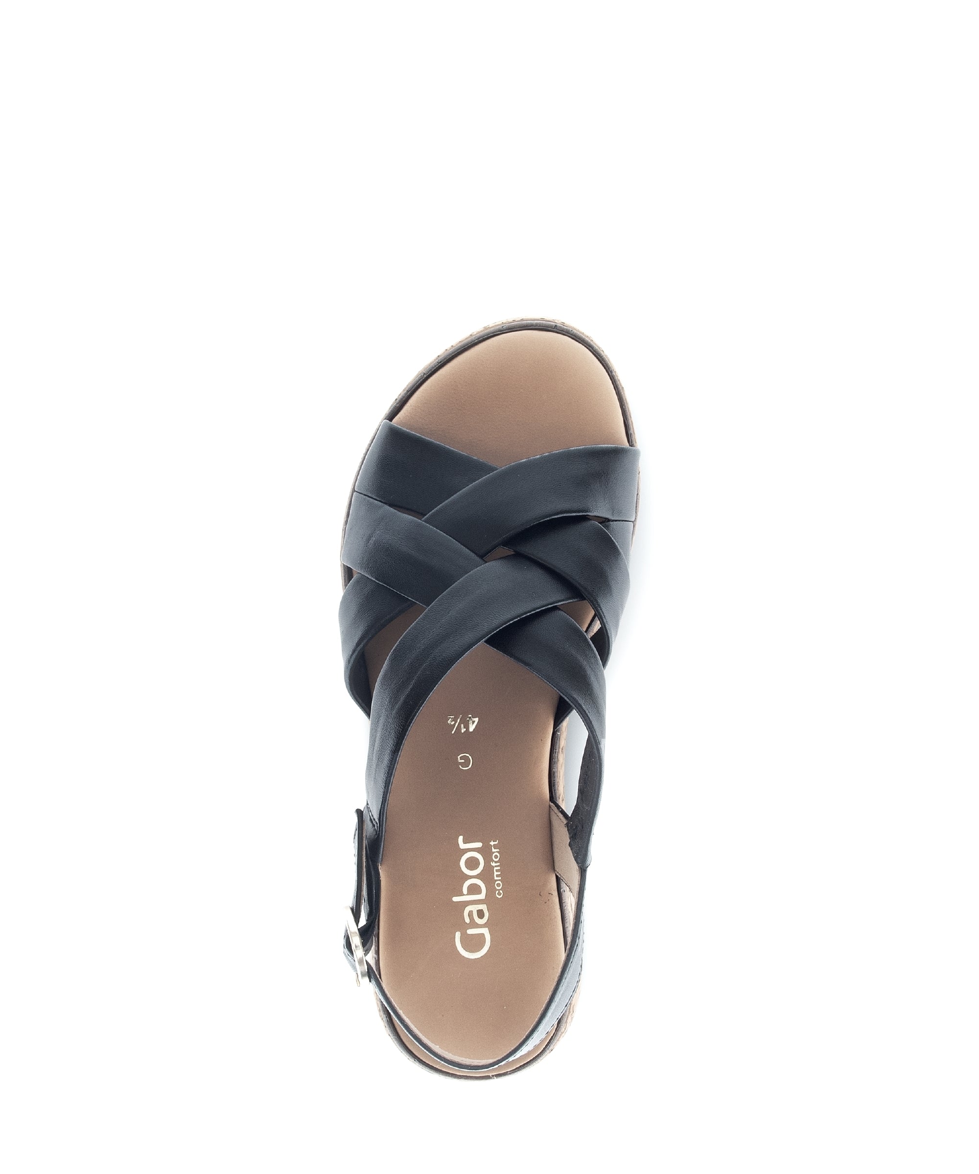 Damensandale '62.823.57' - Schwarz