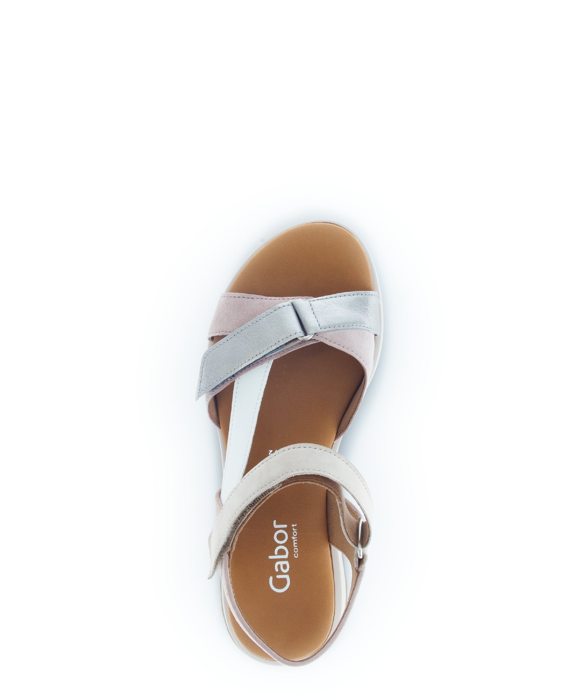 '62.845.32' dámský sandál - mix bílá růžová modrá