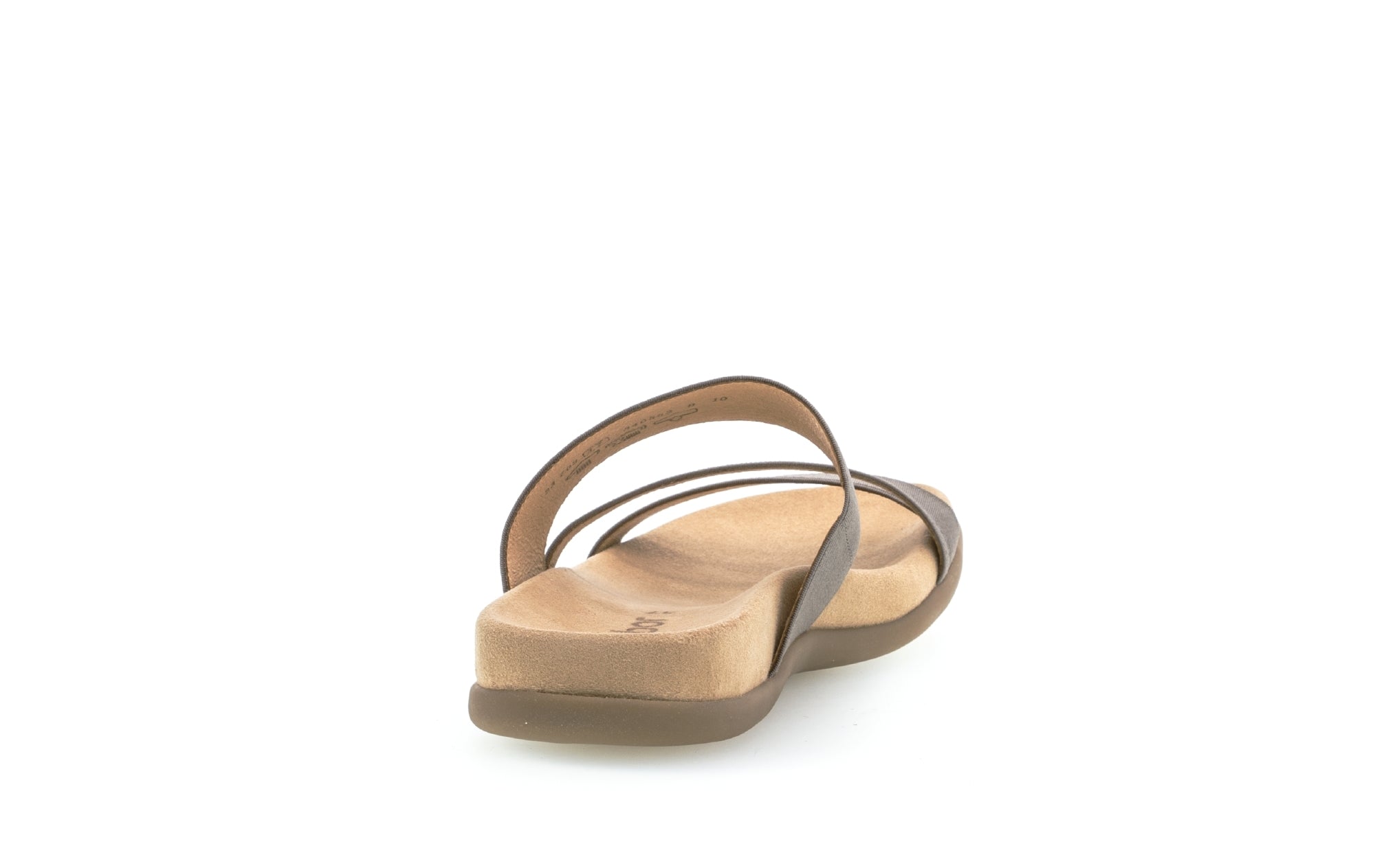 '63.702.82' sandalia tipo chancla para mujer - gris