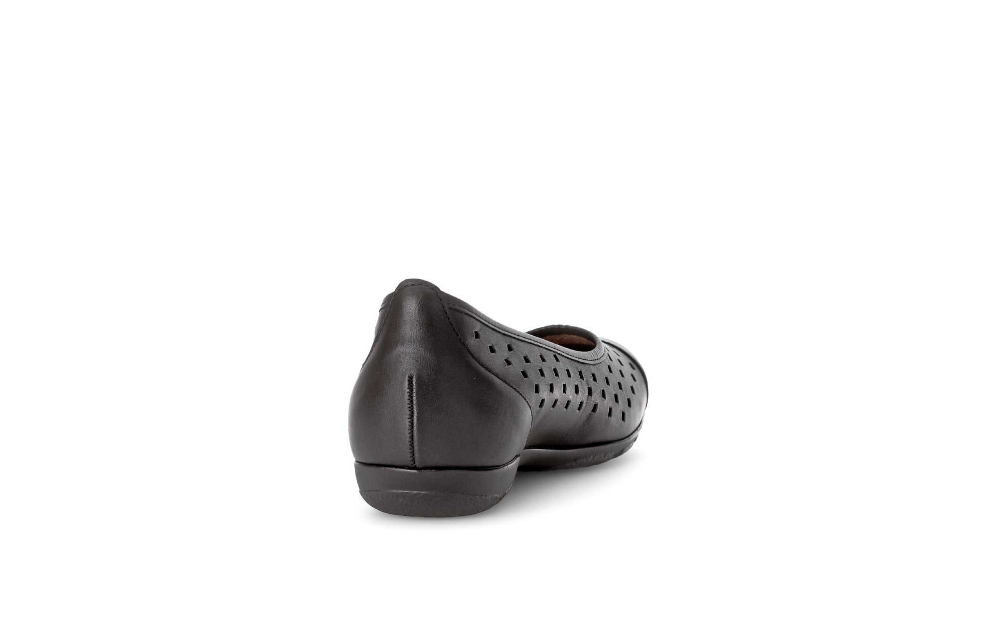 Geperforeerde zomerballerina voor dames '64.169.27' - zwart