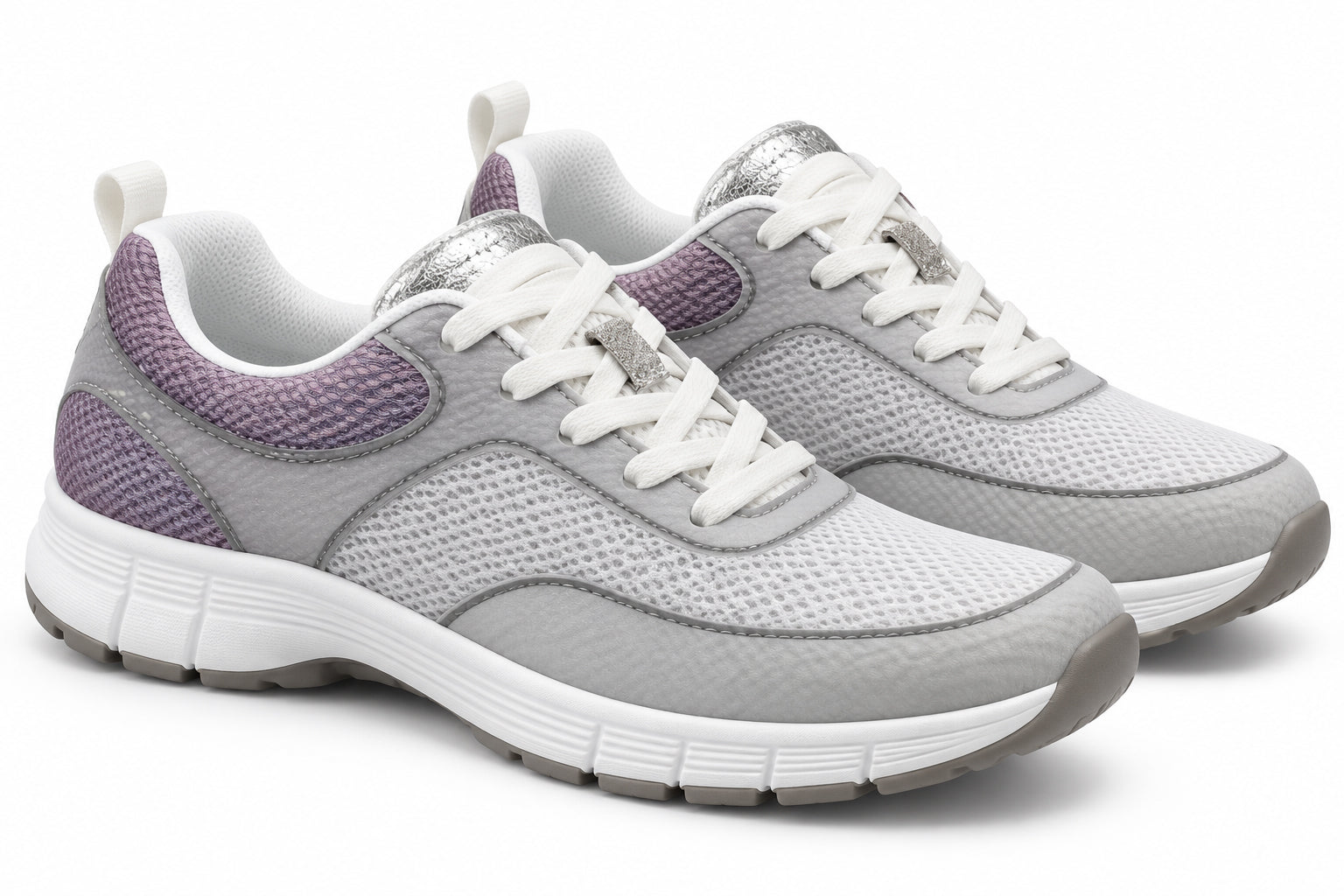 Dameswandelsneaker '64.353.43' - paars