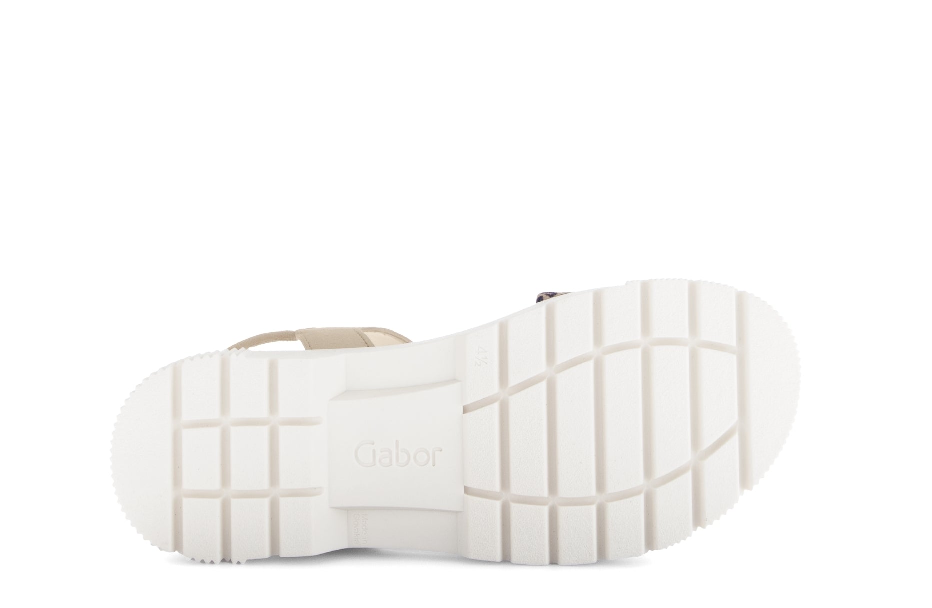 '64.510.32' sandalia para mujer - mezcla marrón beige