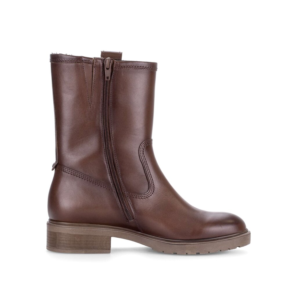 '8010.01.002' women's leather ankle boots - brown