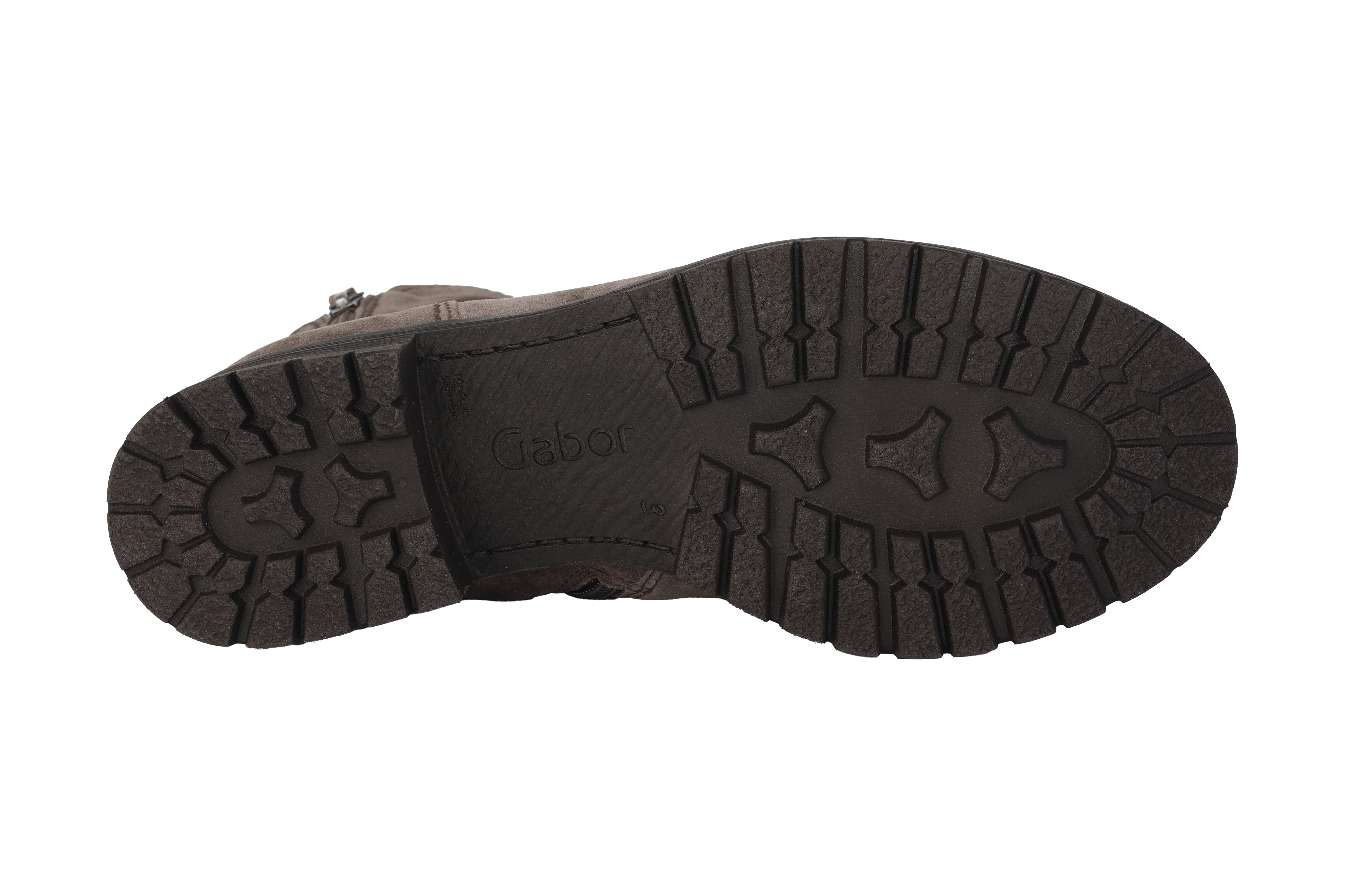 '52.092.31' dámská bota na zip - šedá