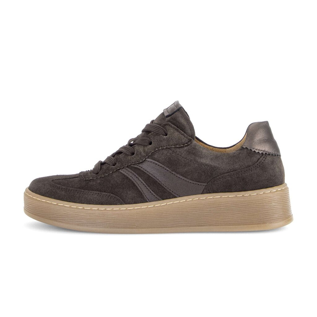 '6018.01.009' women's lace-up shoe - brown