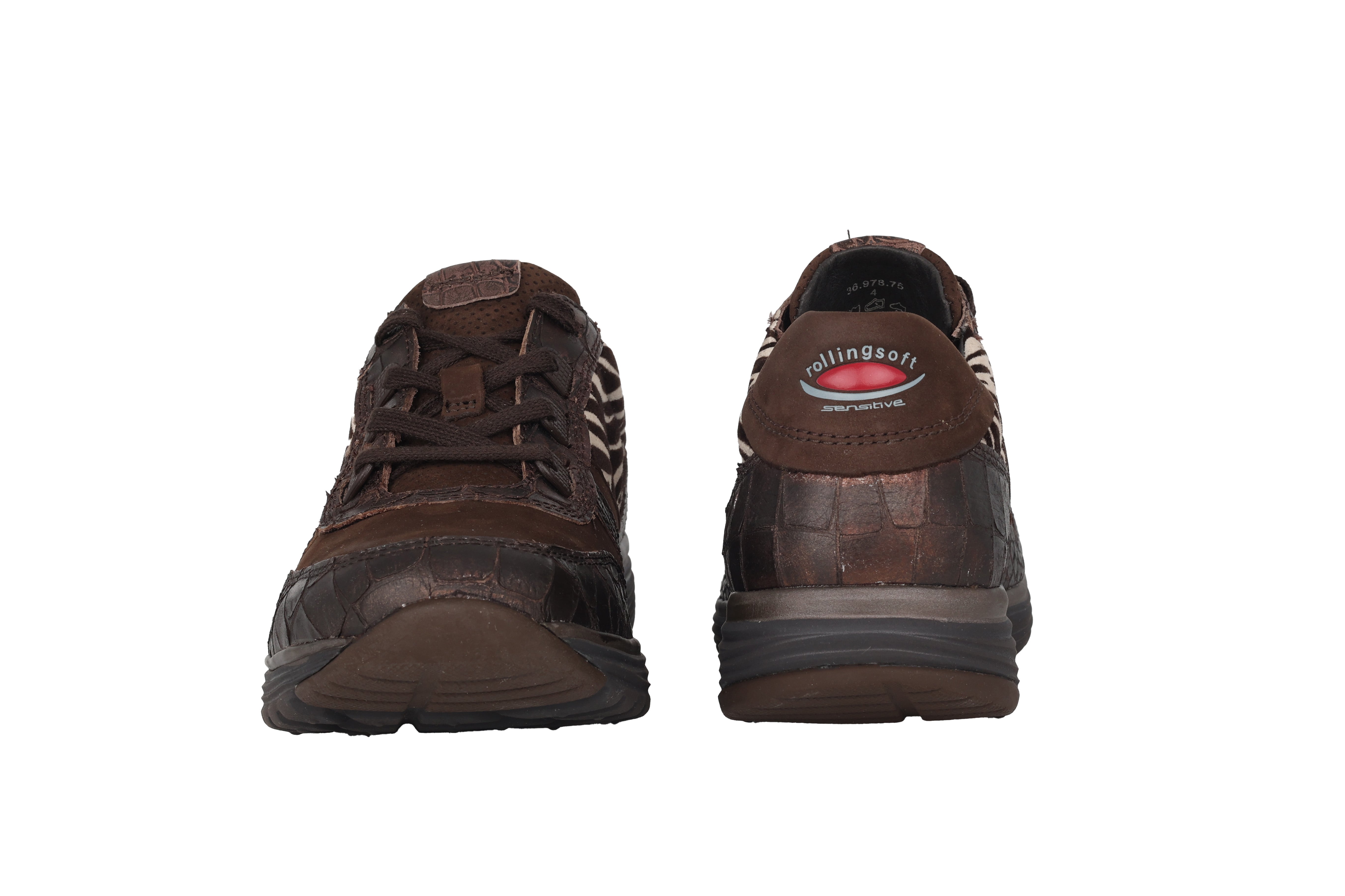 Rollschuh-Sneaker „36.978.75“ für Damen – Bronze-Mix