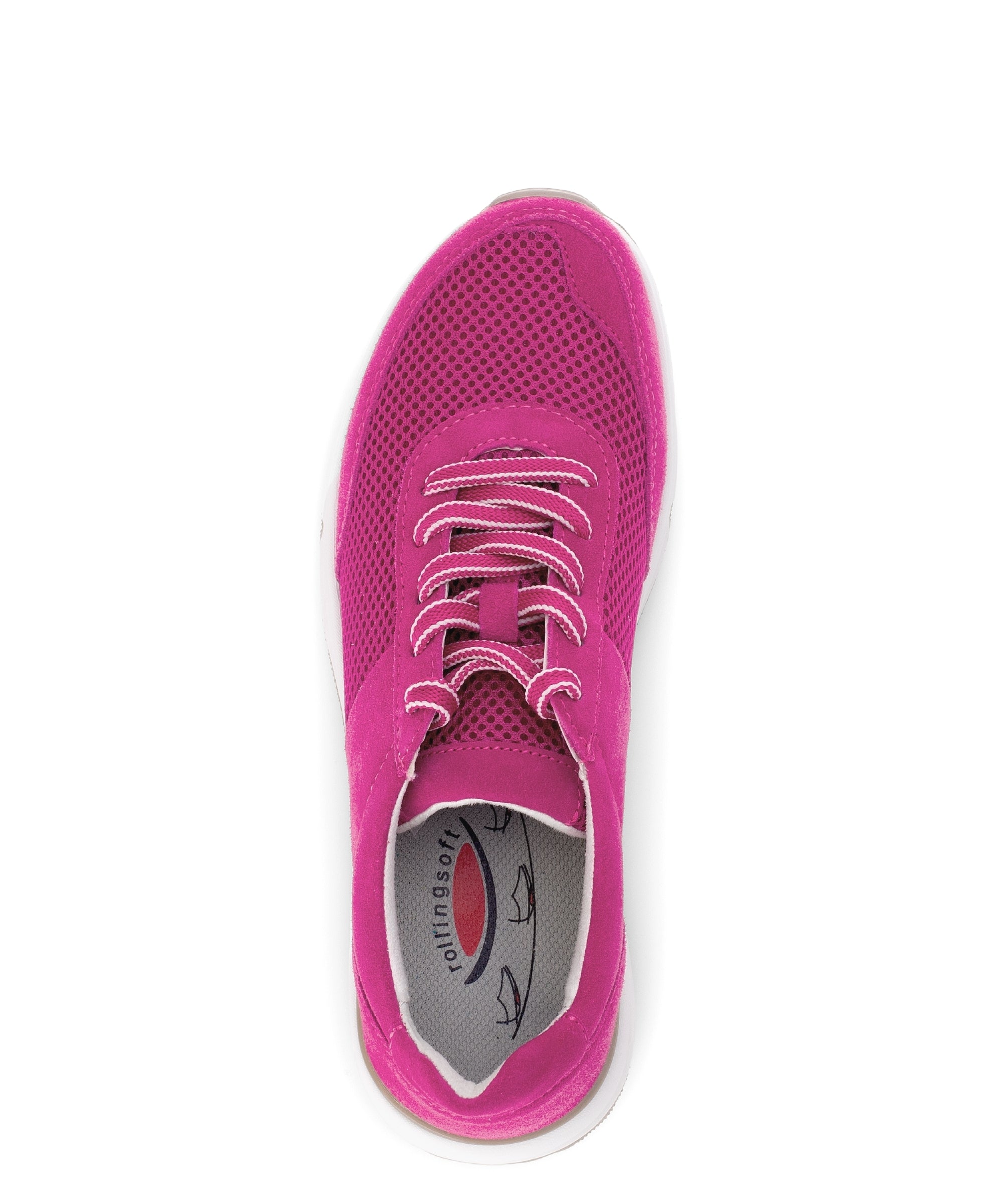 '66.897.28' zapatilla deportiva con ruedas para mujer - rosa