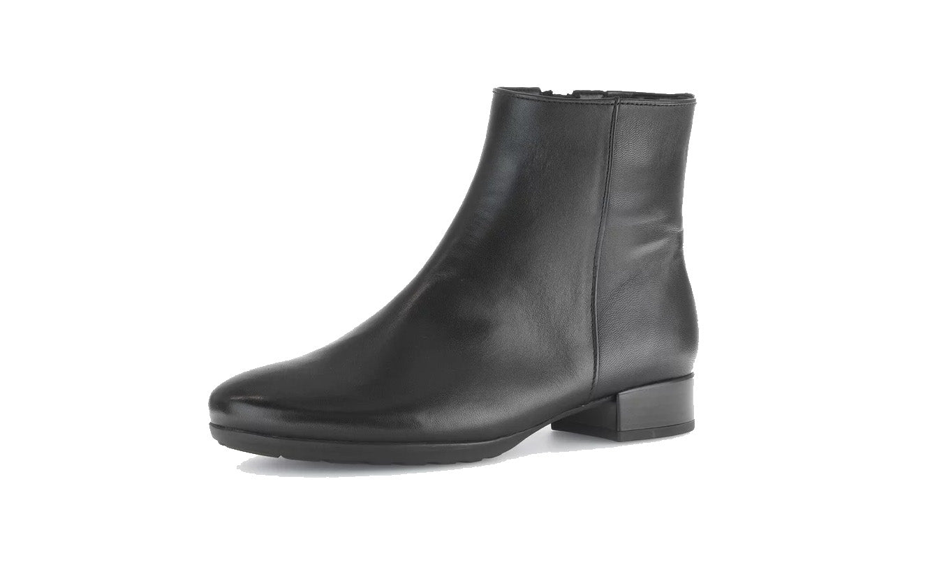 Damen-Stiefelette „72.719.57“ mit weiter Passform (H) – Schwarz
