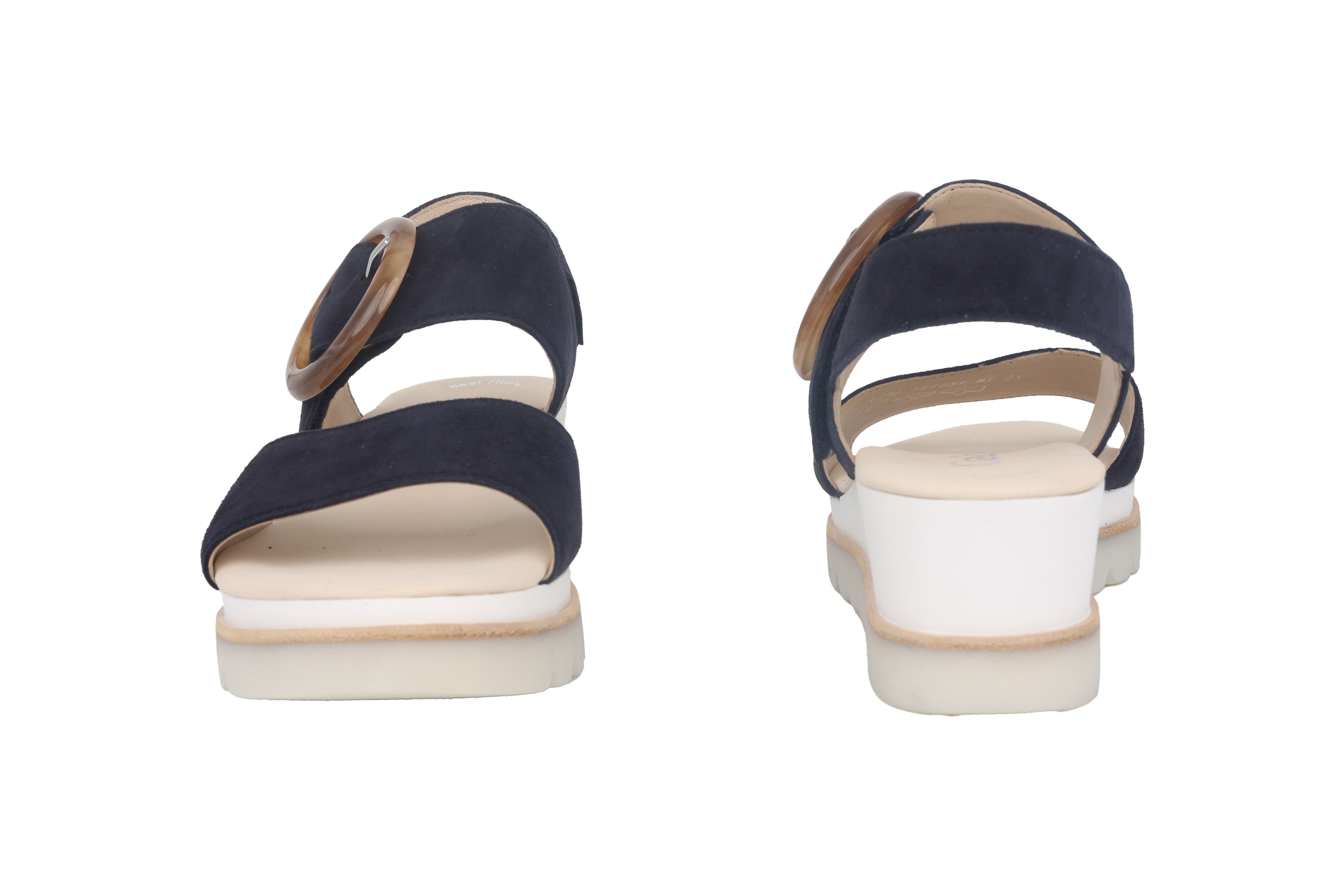 '44.645.16' women's wedge sandal - Blue