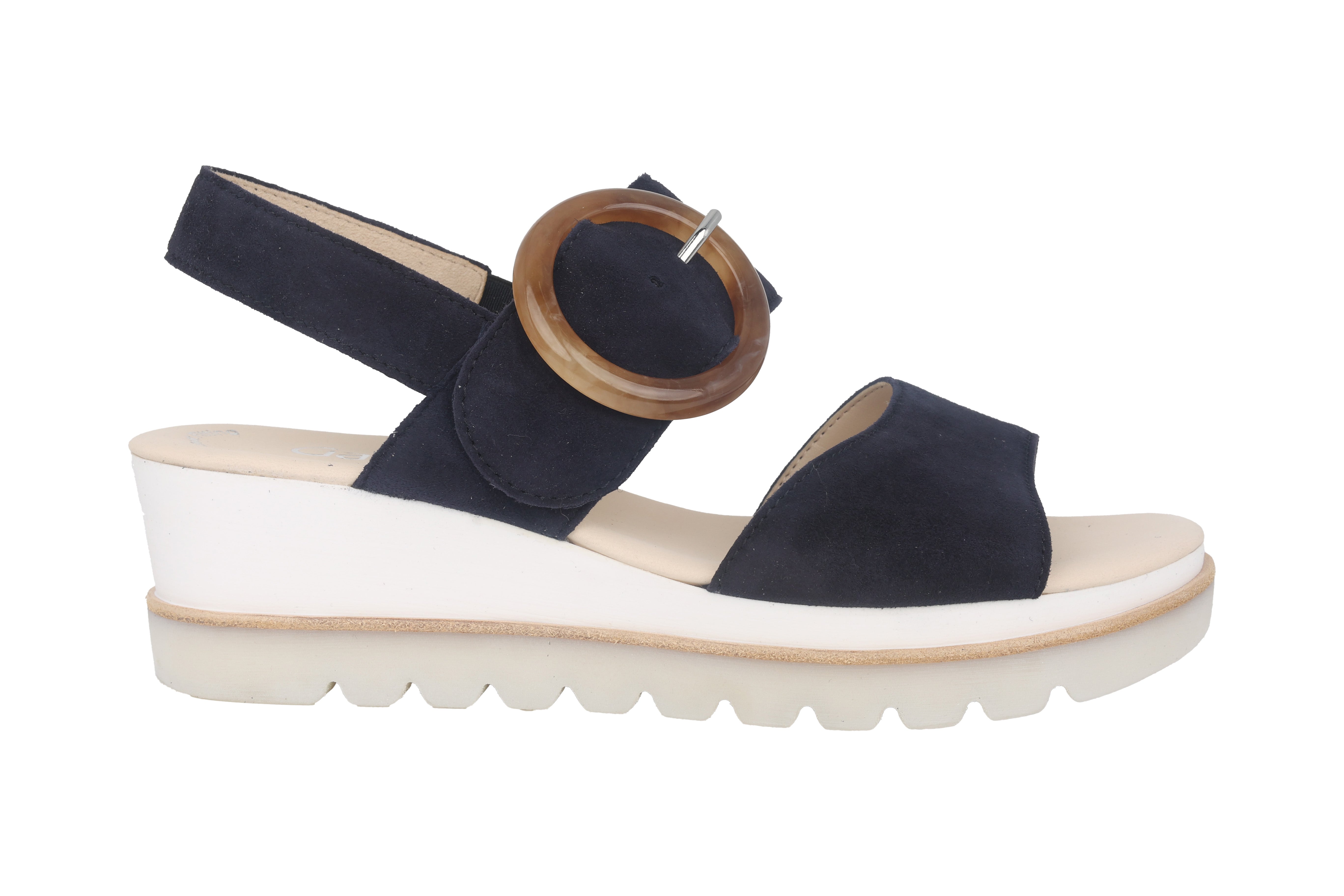 '44.645.16' women's wedge sandal - Blue