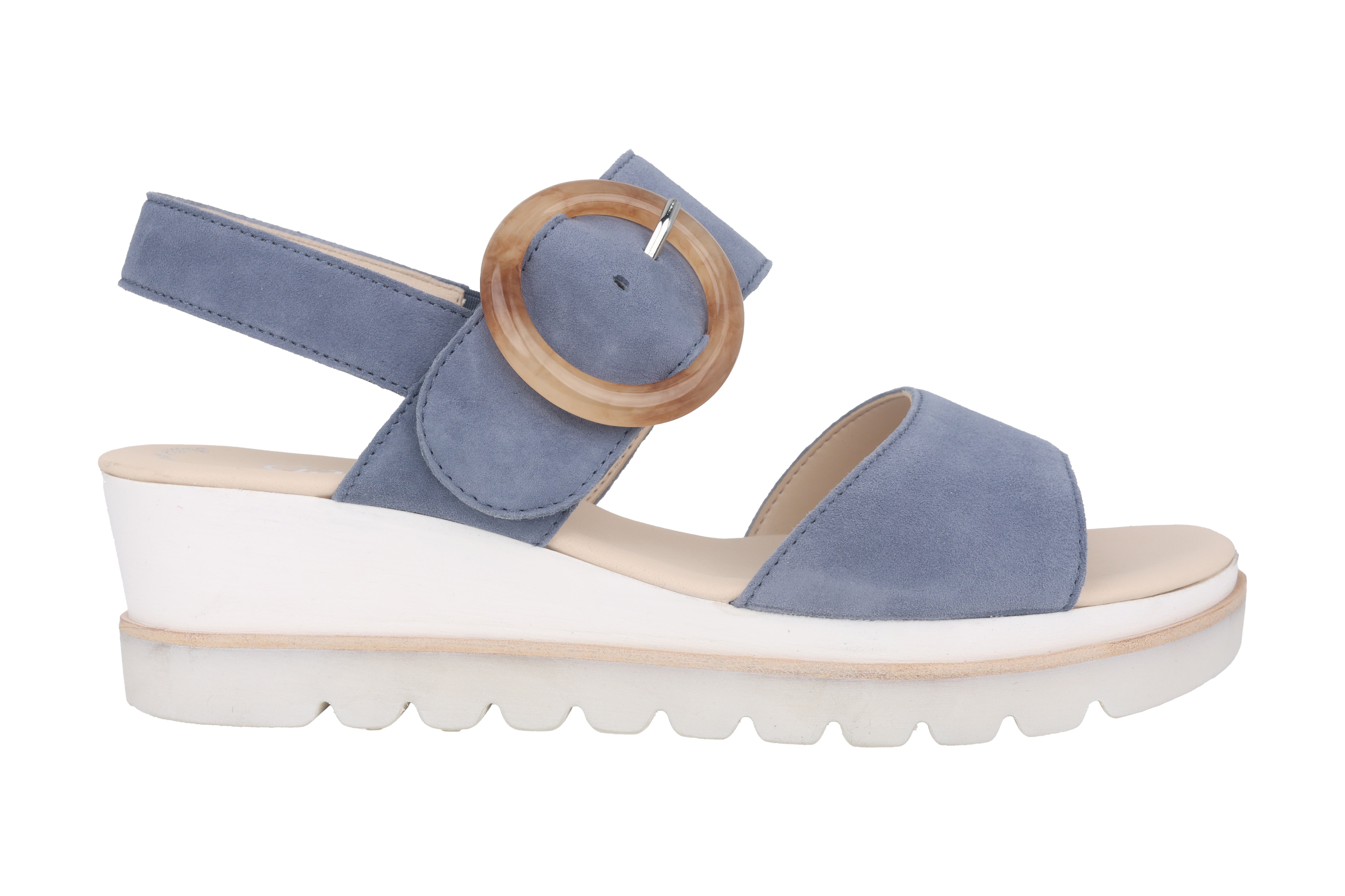 '44.645.18' women's wedge sandal - Blue