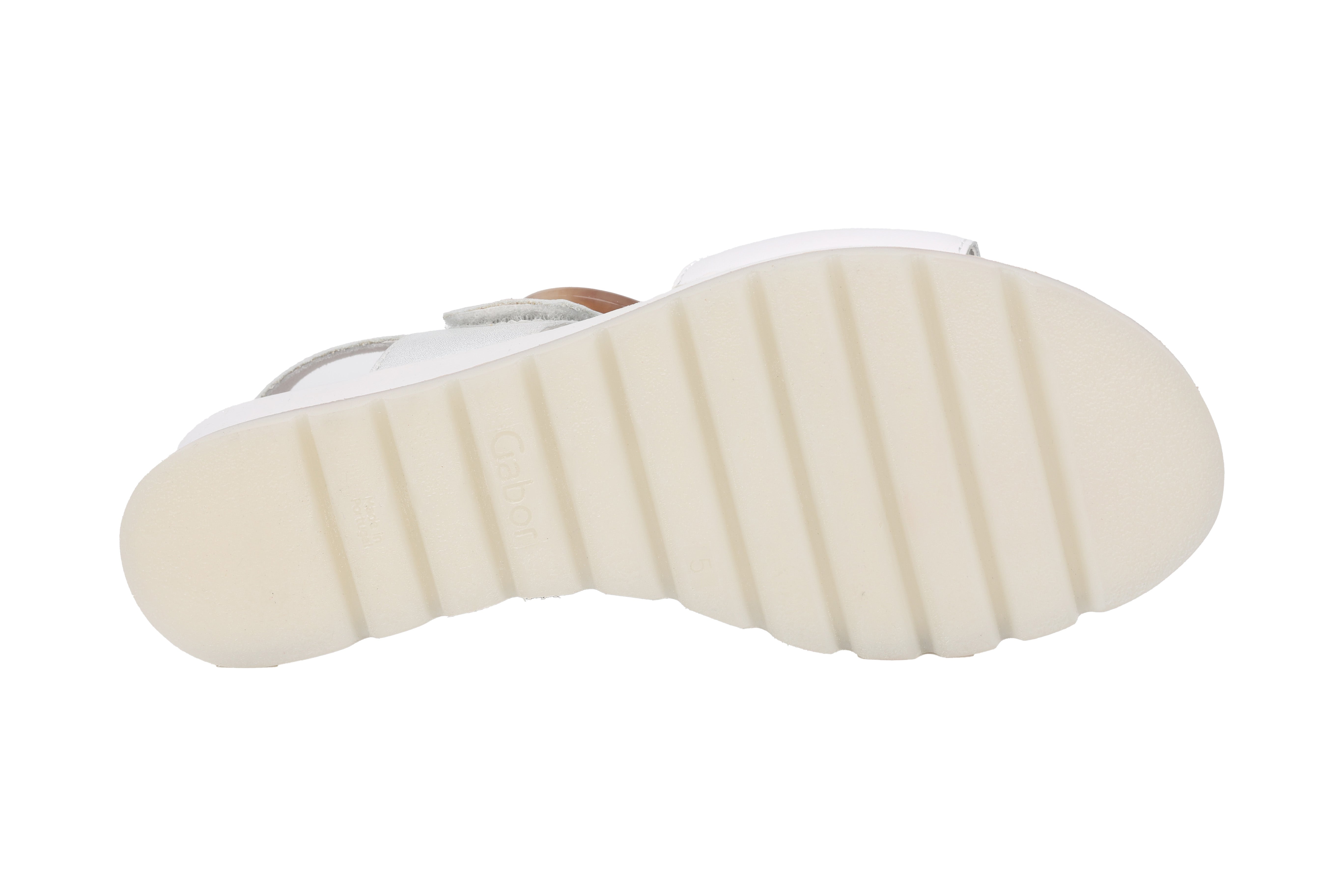 Damen-Keilsandalette '44.645.31' – Weiß