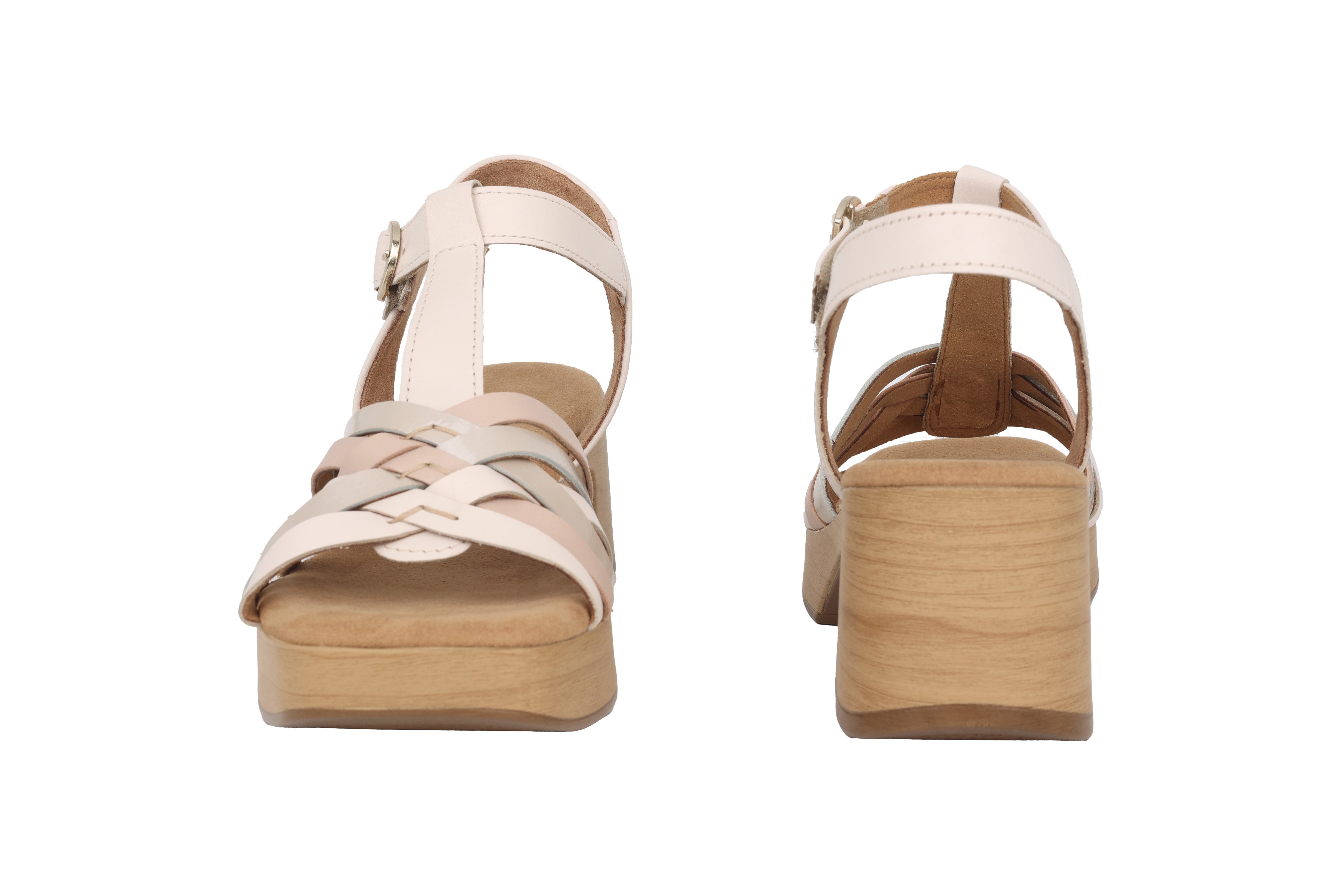 Damensandale '22.723.52' – Rosa-Mix