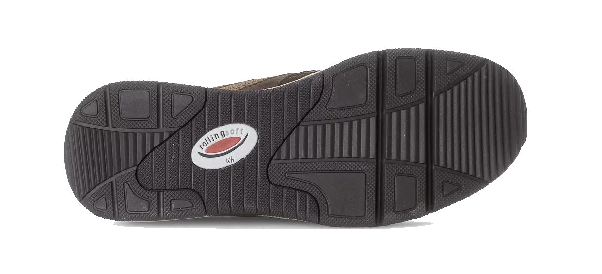 Oprolbare damessneaker met veters '76.896.44' - Veelkleurig