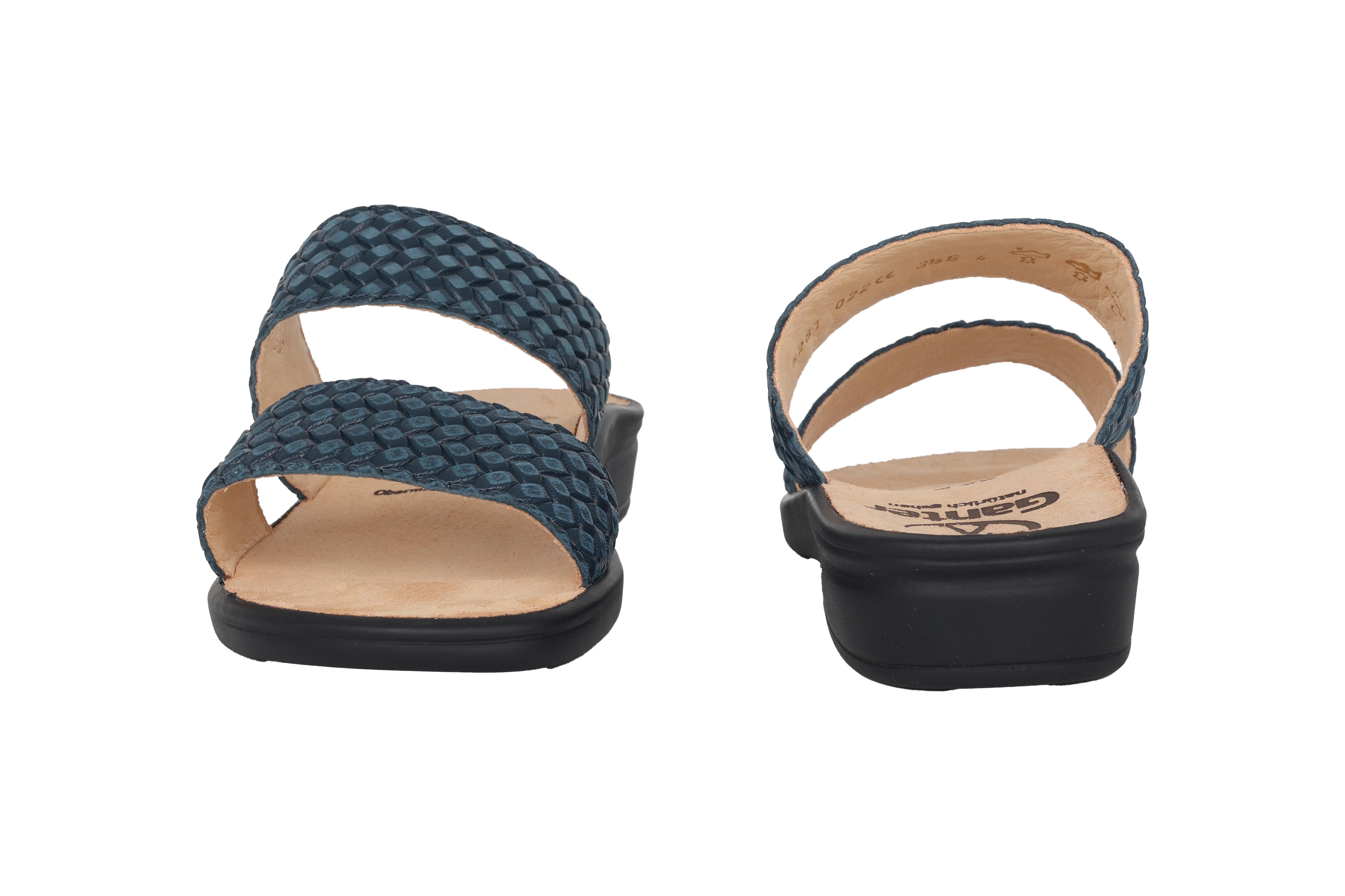 Damensandale 'Sonnica' in kleiner Passform (E) – Blau