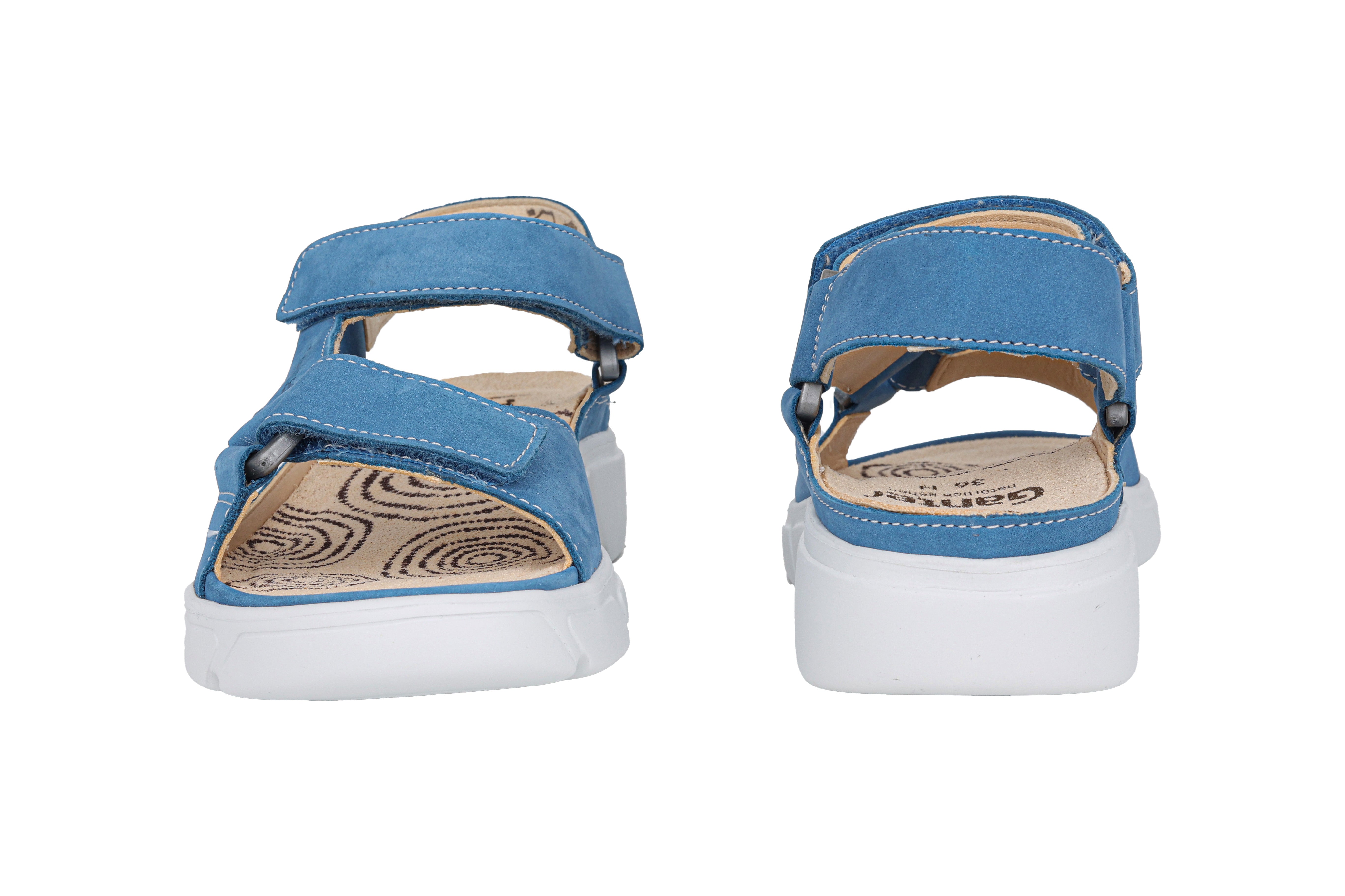 Damessandaal 'Halina' met brede pasvorm (H) - Blauw