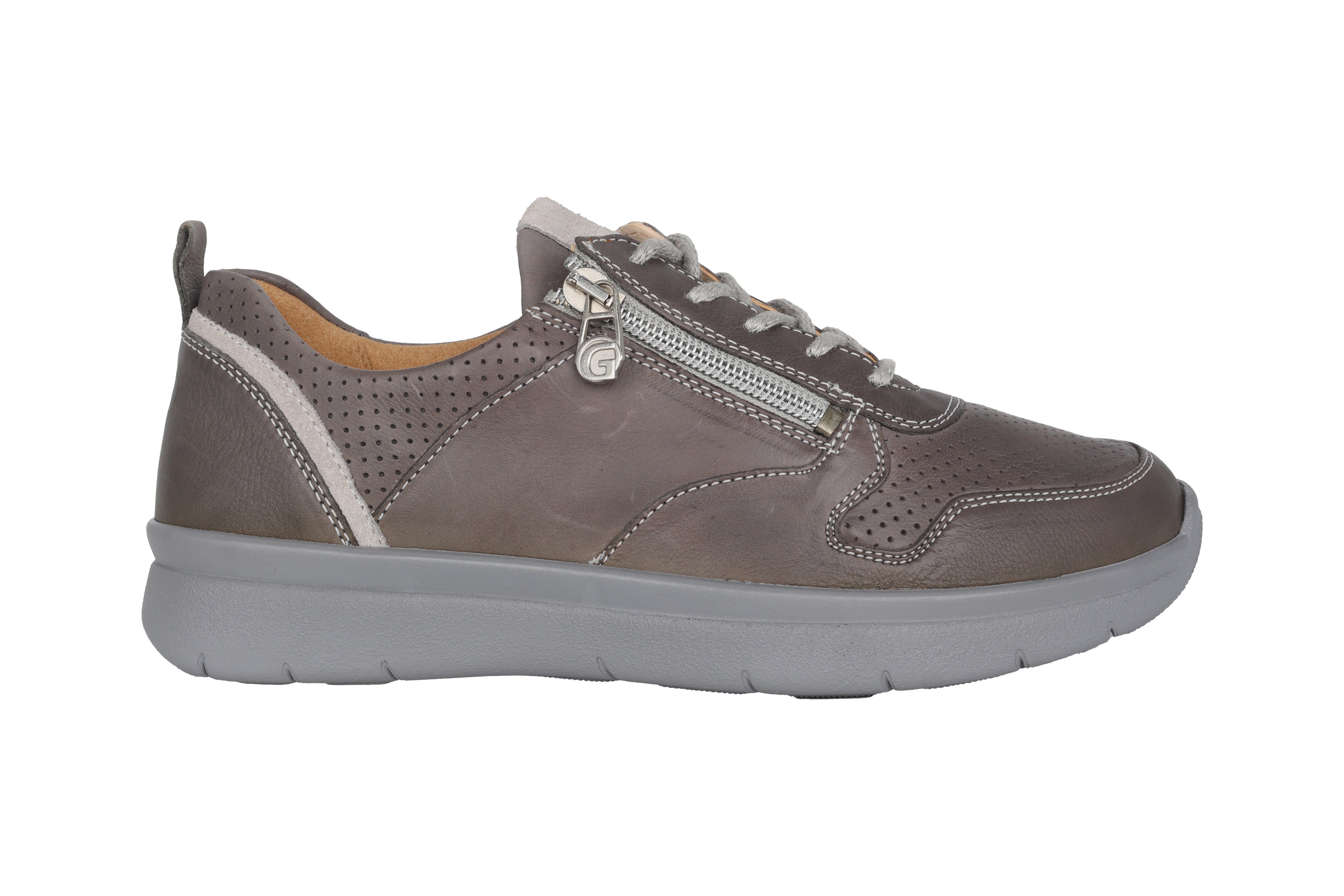 Chaussures à lacets très larges (K) pour femme 'Kira' - Gris