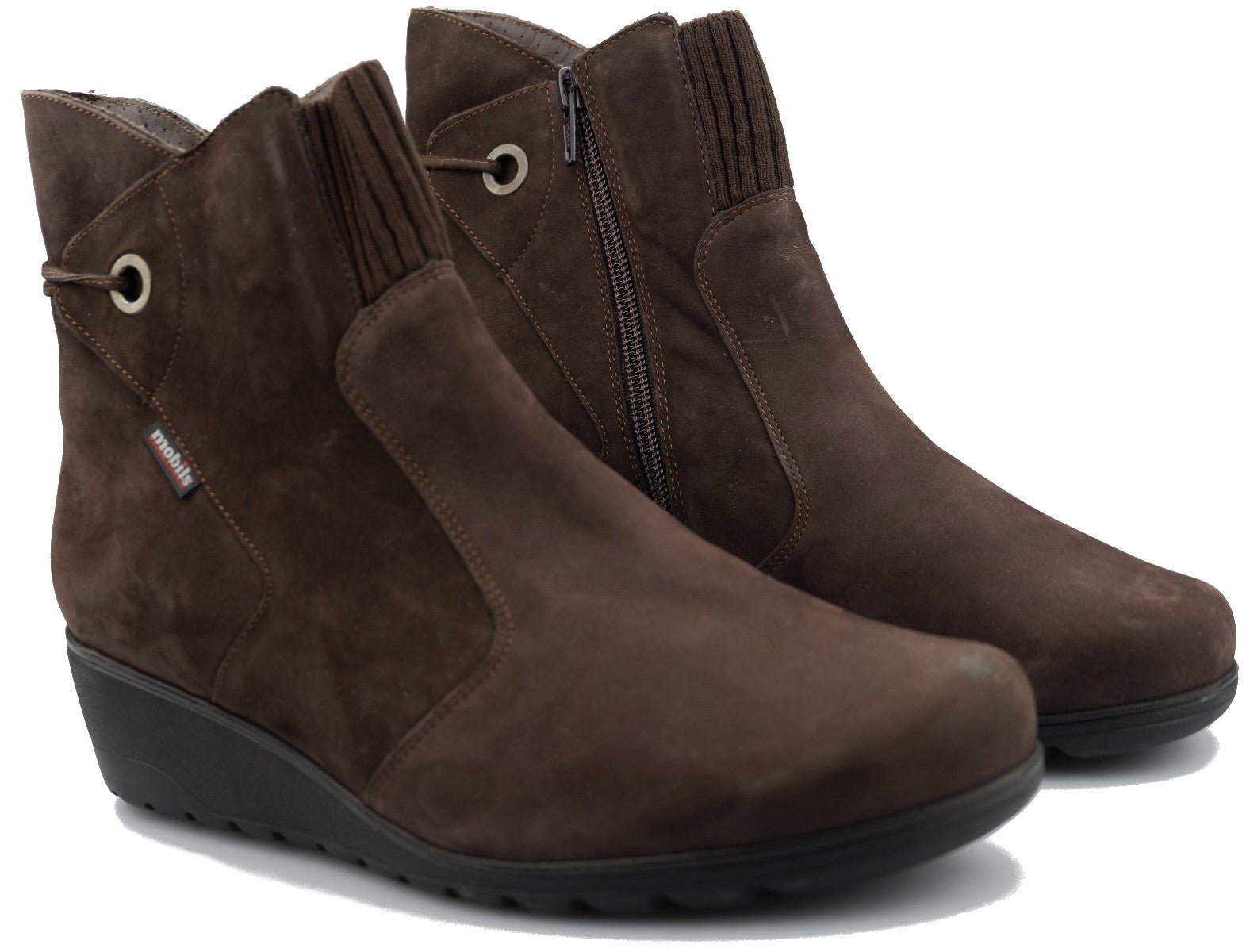 'GIADA' ergonomisk bred pasform (H) støvle til kvinder - mørkebrun - Chaplinshoes'GIADA' ergonomisk bred pasform (H) støvle til kvinder - mørkebrun Mephisto