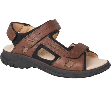 Herensandaal 'Giovanni' met uitneembare binnenzool - bruin - ChaplinshoesHerensandaal 'Giovanni' met uitneembare binnenzool - bruinGanter