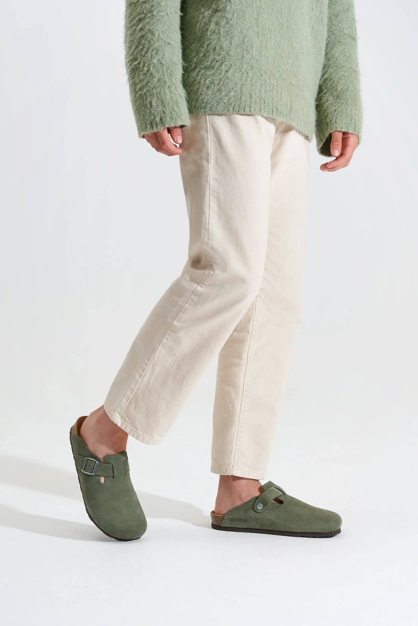 'Grado' heren outdoor slipper - groen - Chaplinshoes'Grado' heren outdoor slipper - groenRohde