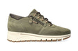 'Gwenn' kvinders ergonomiske bred pasform (H) blonder - sneaker med lynlås - Grøn - Chaplinshoes'Gwenn' kvinders ergonomiske bred pasform (H) blonder - lynlås sneaker - GreenMephisto