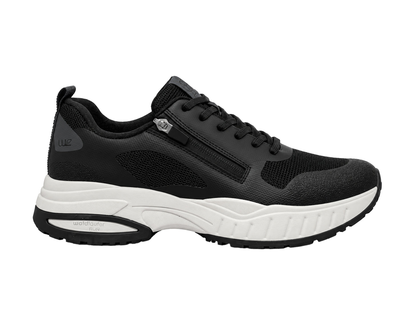 Baskets de course à pied coupe large (H) 'H Pero' pour hommes - Noir