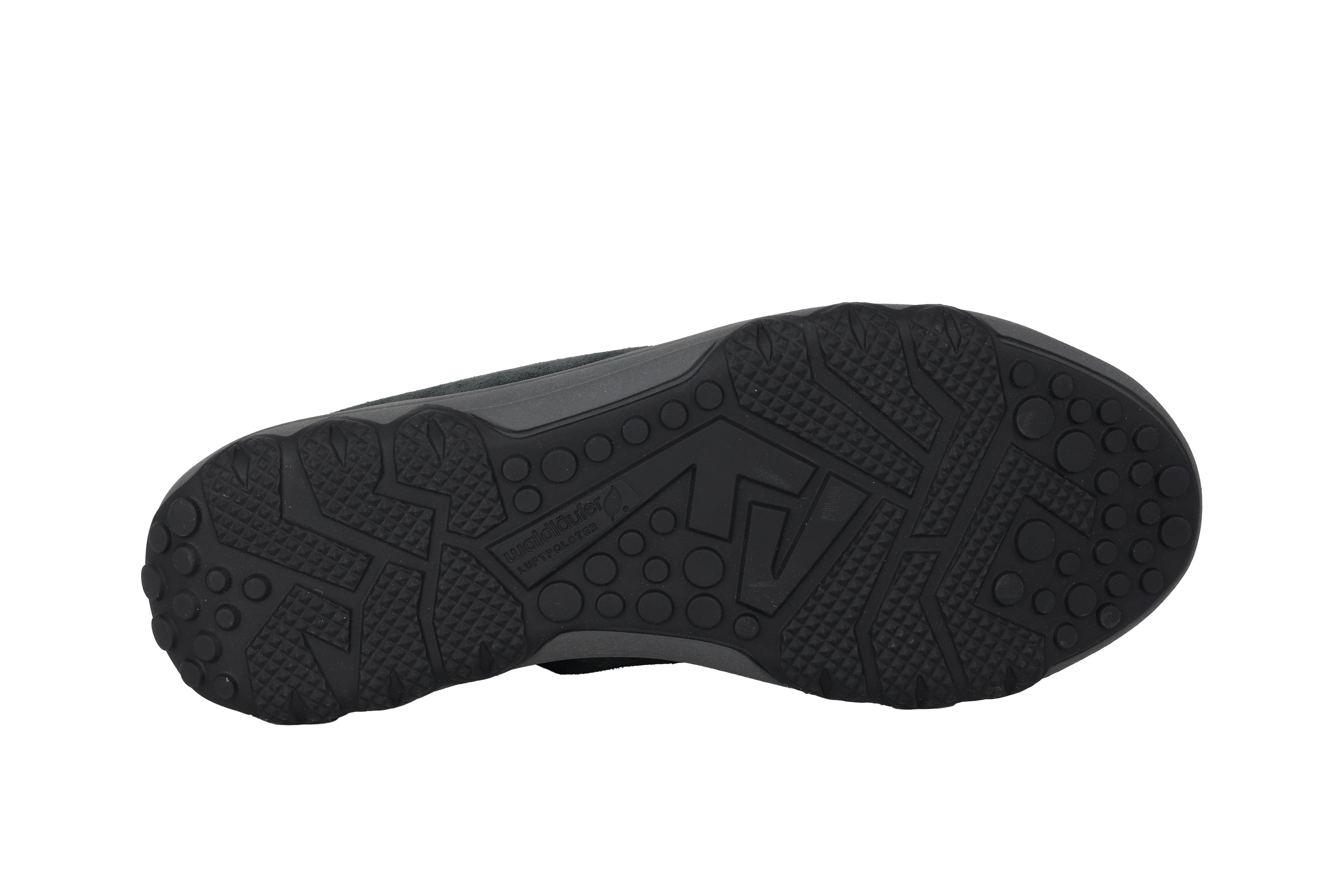 'H-Teresa' women's wide fit (H) lace-zip ankle boot - green