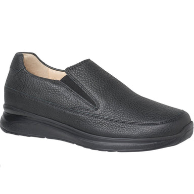 'Harald' ergonomische herenloafer met brede pasvorm (H) - Zwart - Chaplinshoes'Harald' ergonomische herenloafer met brede pasvorm (H) - BlackGanter