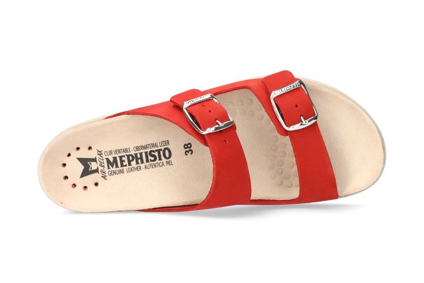 'Harmony' damsandal - Röd - Chaplinshoes'Harmony' damsandal - RedMephisto