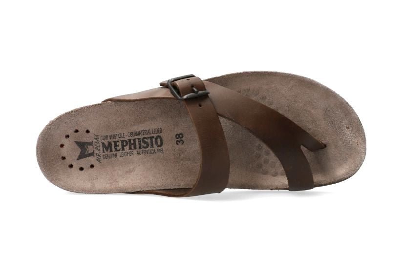 'Helen' women's thong slide sandal - brown - Chaplinshoes'Helen' women's thong slide sandal - brownMephisto