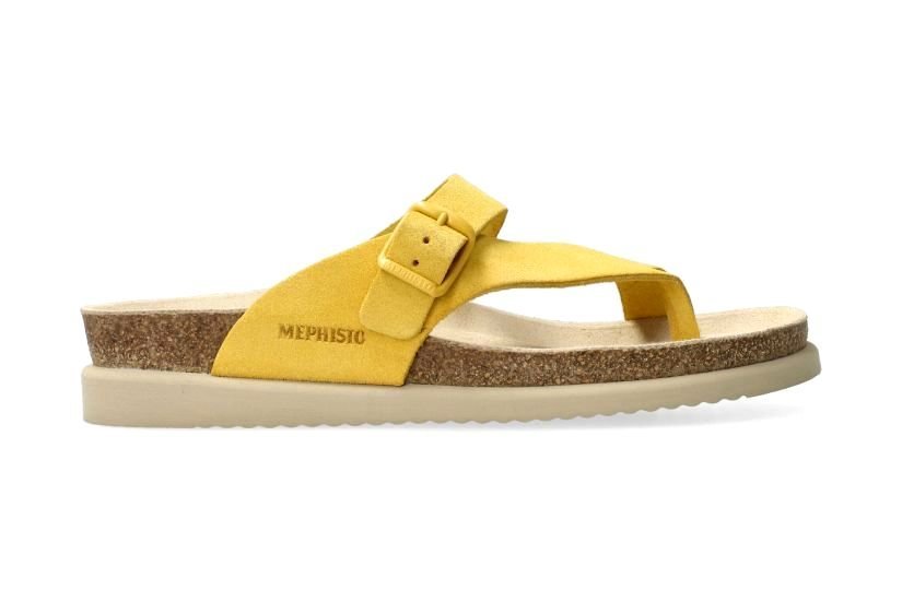 'Helen' women's toe sandal - yellow - Chaplinshoes'Helen' women's toe sandal - yellowMephisto