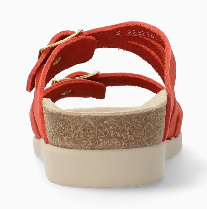 Sandalo slide da donna 'HELISA' - rosso corallo - ChaplinshoesSandalo slide da donna "HELISA" - rosso coralloMephisto