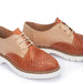 'Henares' dames veterschoen - Bruin beige - Chaplinshoes'Henares' dames veterschoen - Bruin beigePikolinos