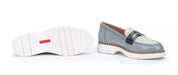 'Henares' women's moccasin - blue white mix - Chaplinshoes'Henares' women's moccasin - blue white mixPikolinos