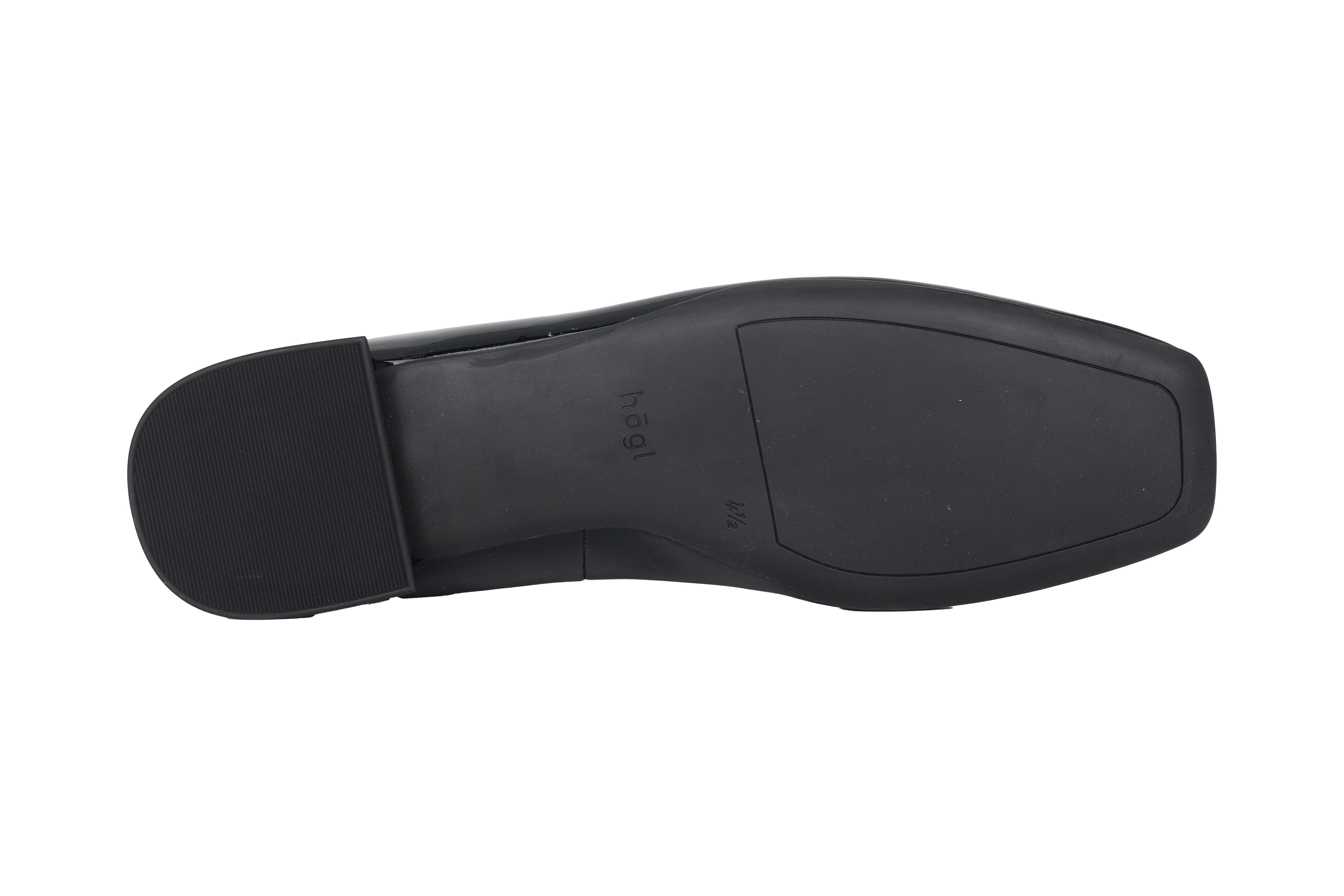 'Petty' women's dressed ballerina - black patent