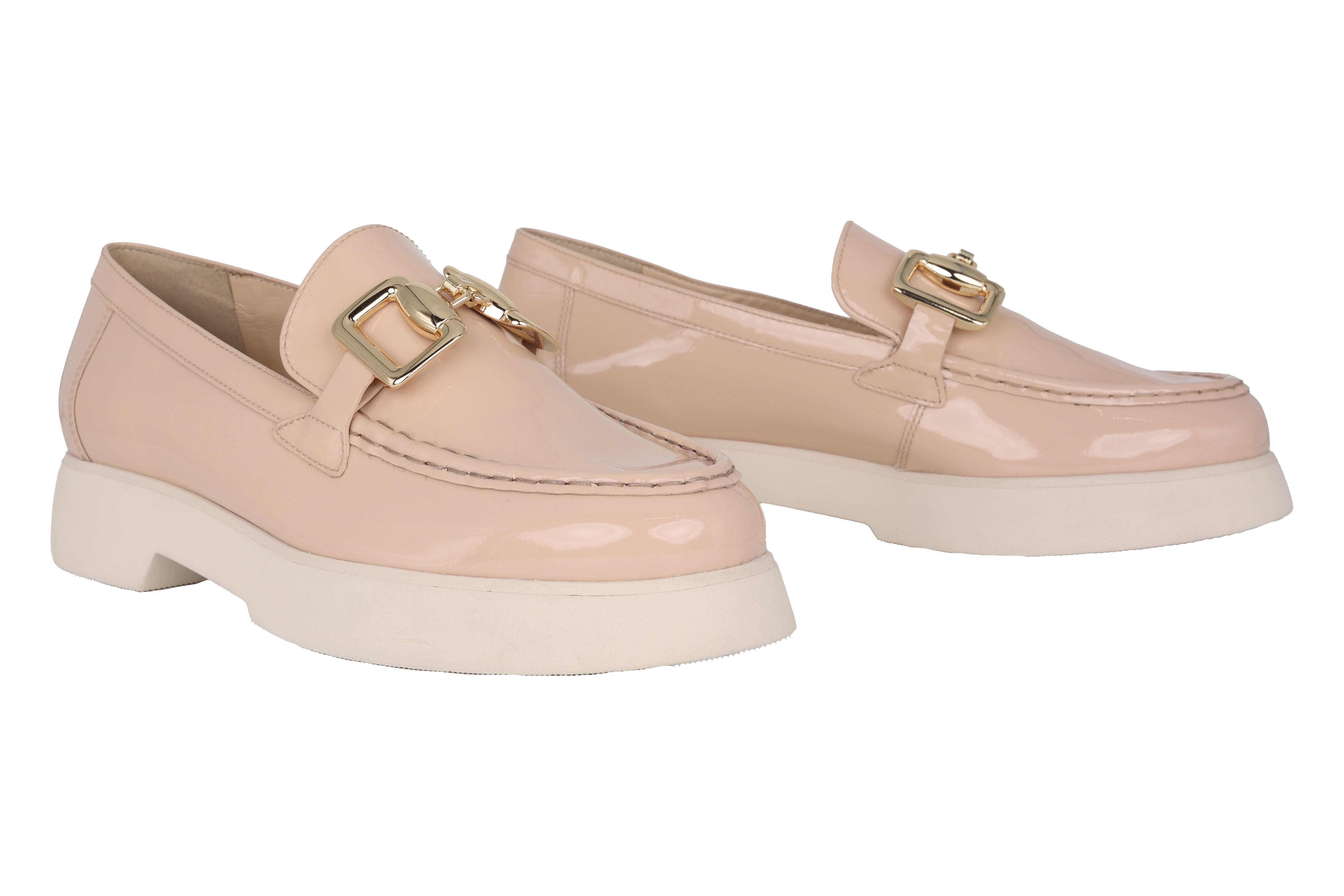 'Max' women's loafer - beige patent
