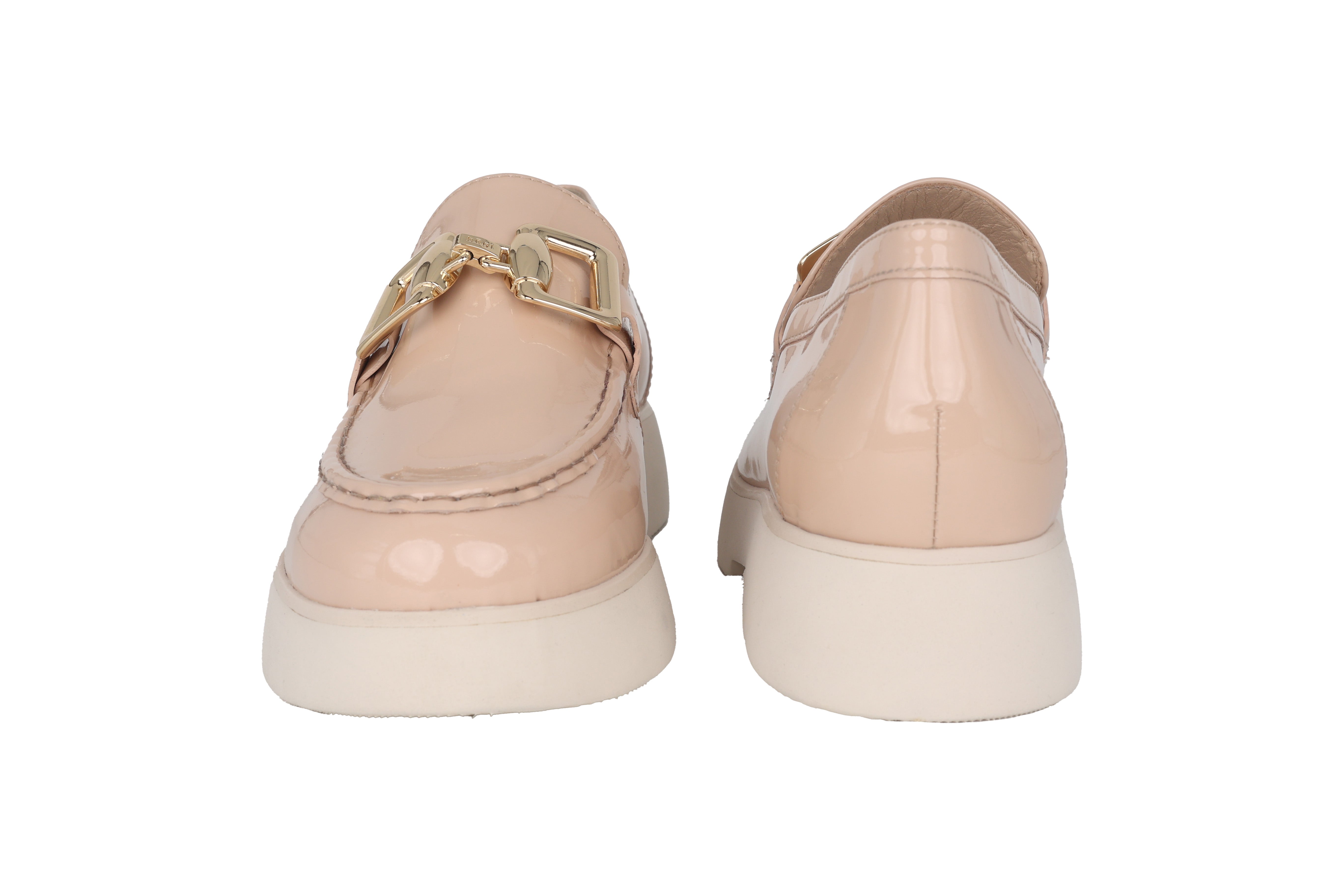 'Max' women's loafer - beige patent