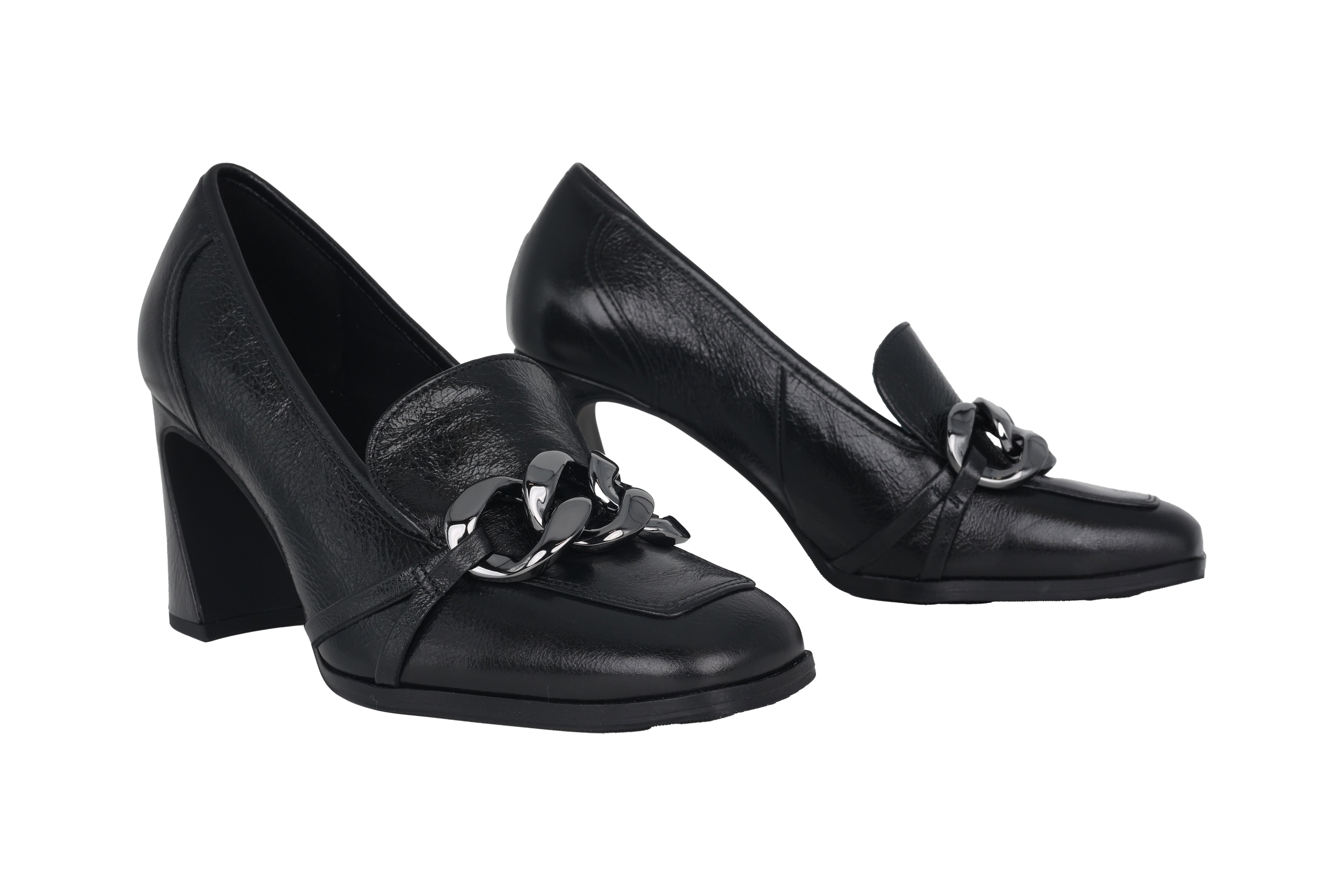 Salón de tacón para mujer 'Glenn' - Charol negro