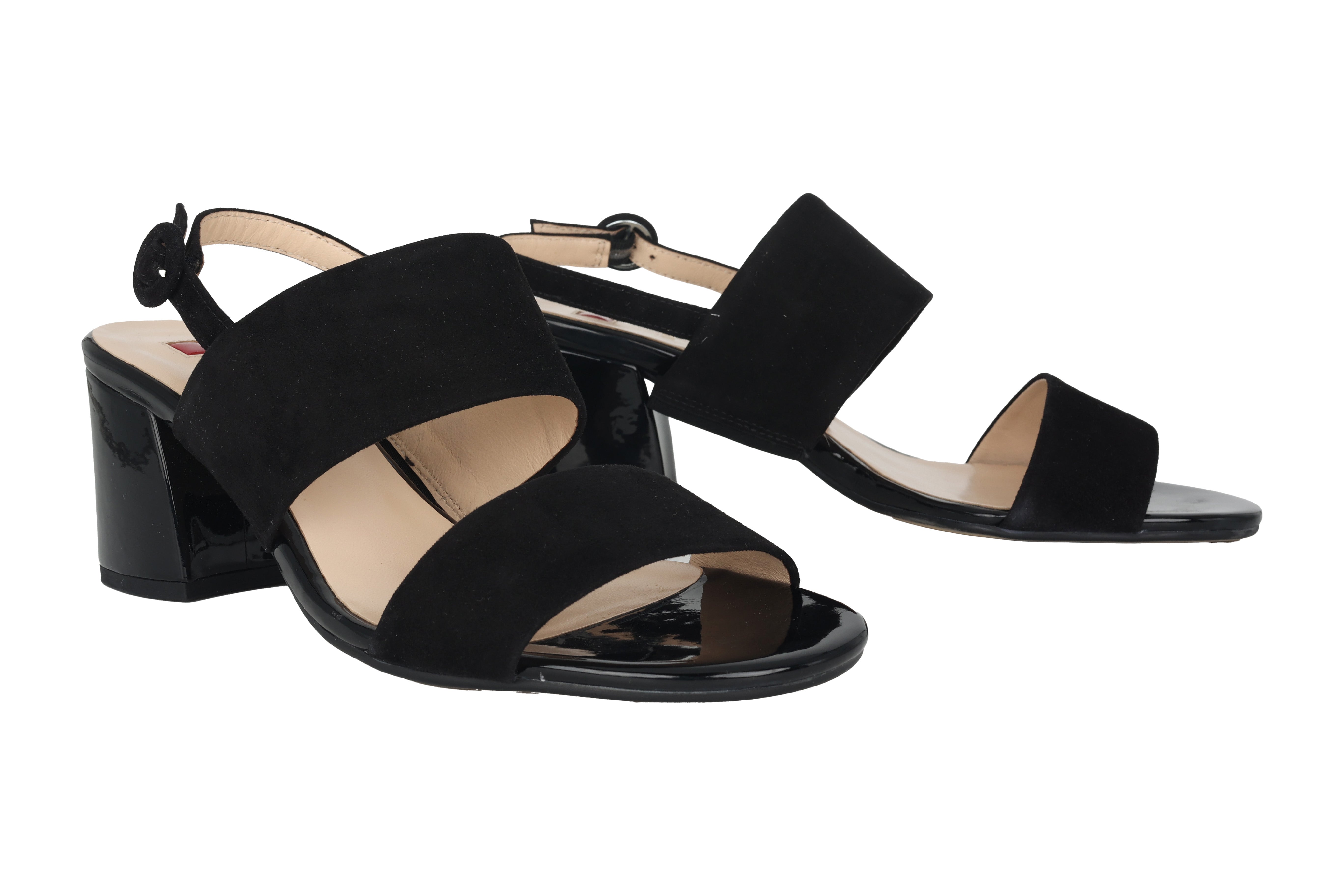 Damessandalen 'Pure' - zwart