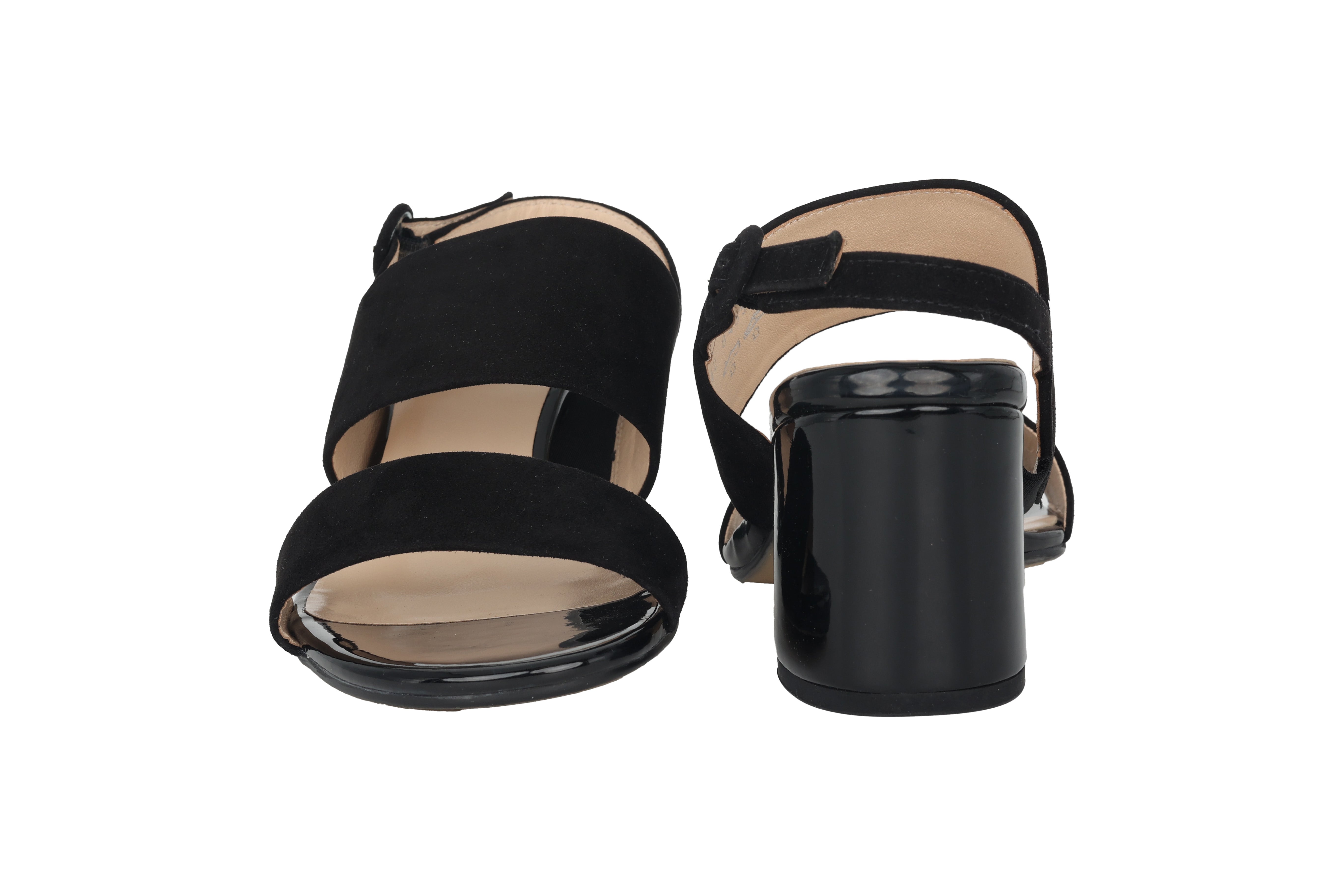 Damessandalen 'Pure' - zwart