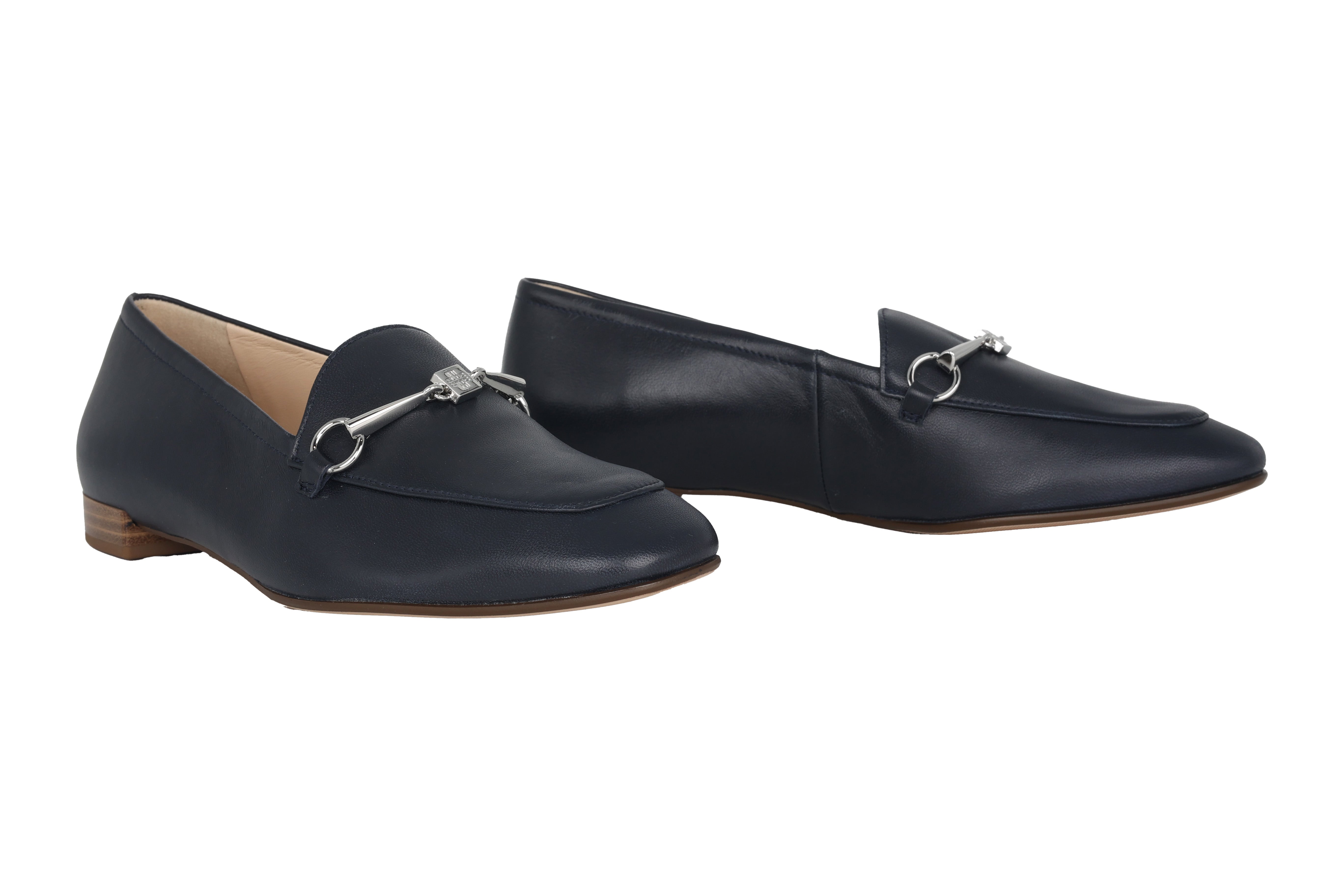 Damenmokassin 'Close' - blau