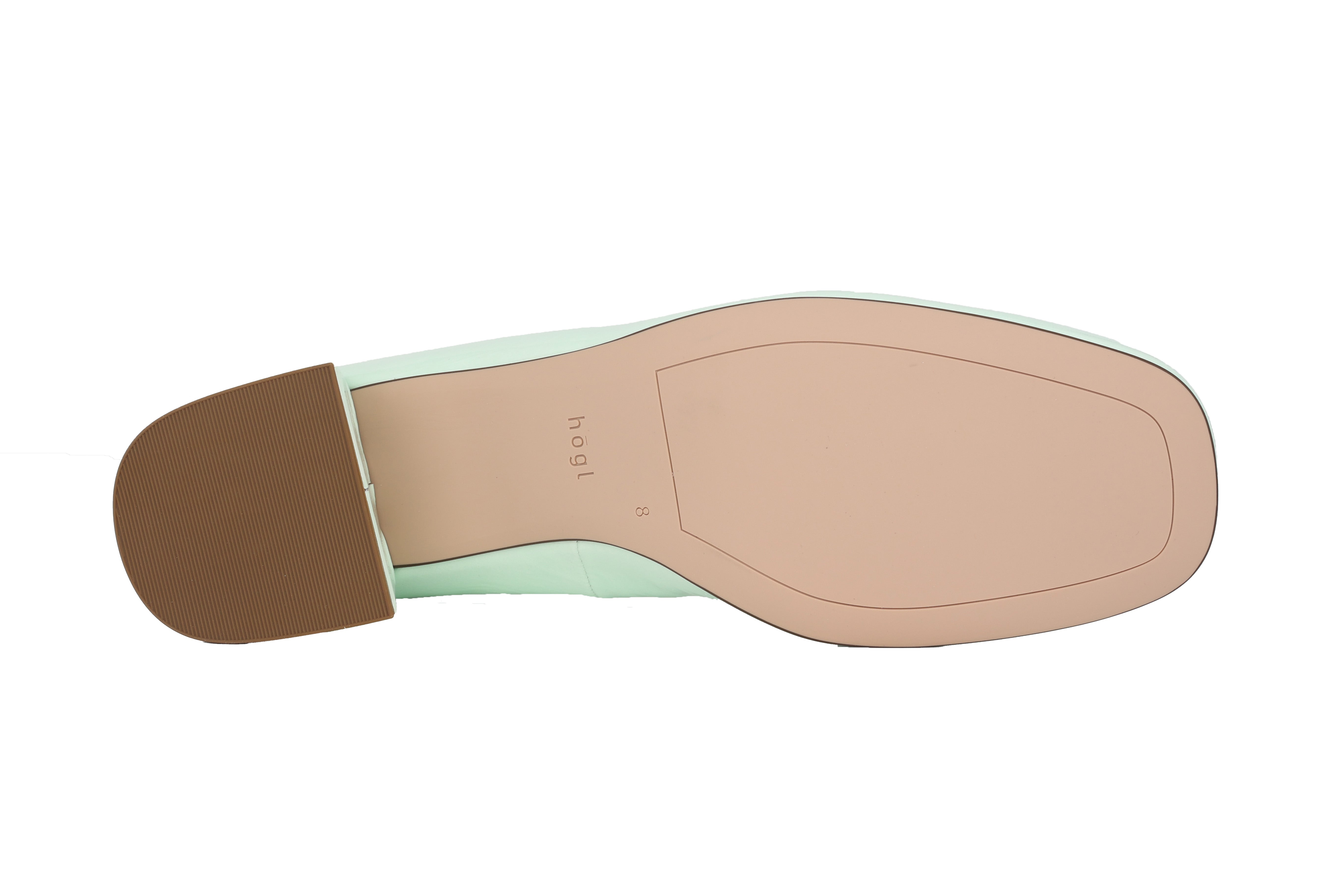 'Helen' women's pump - Green patent