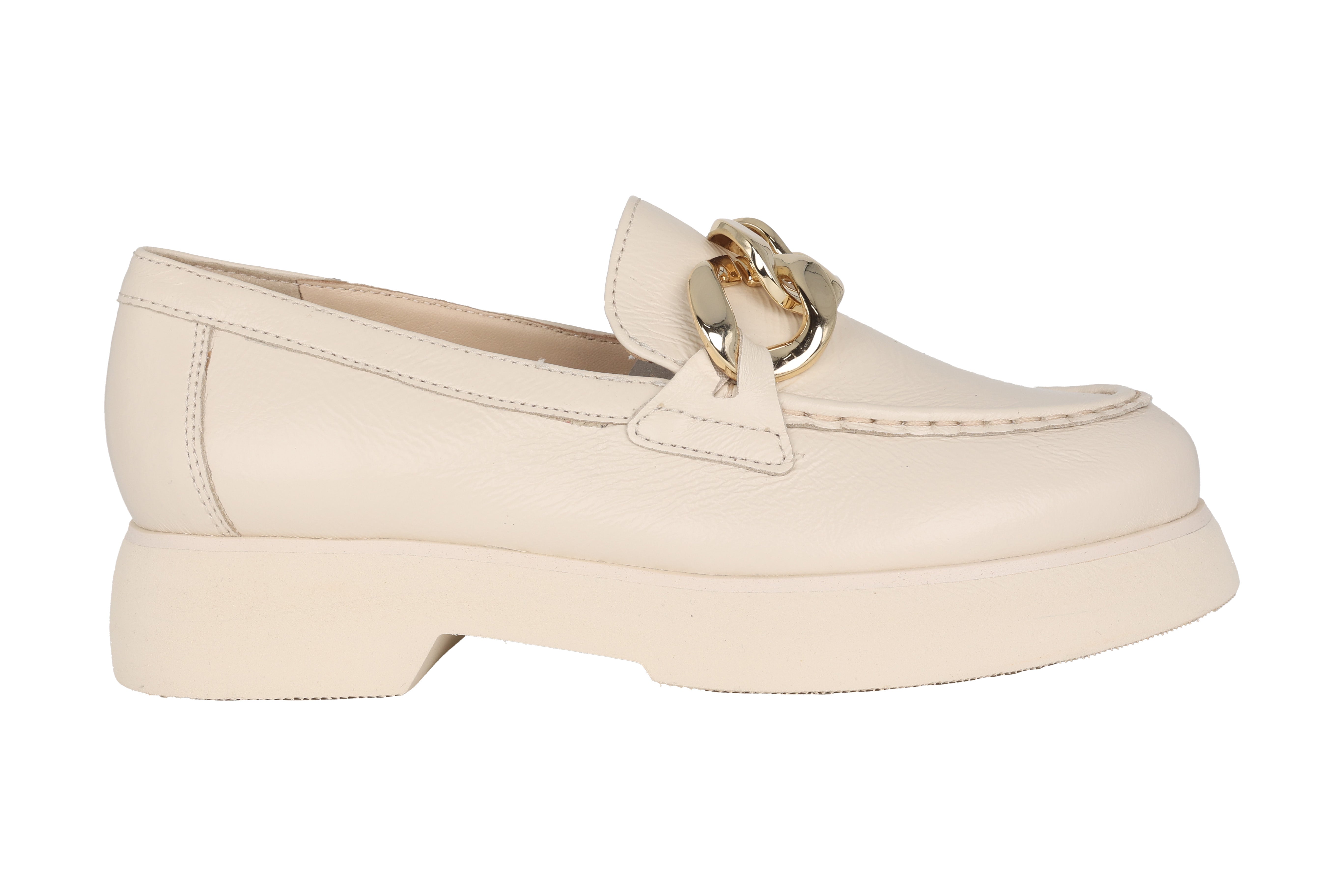 Mocassin femme 'Stacy' - Blanc cassé