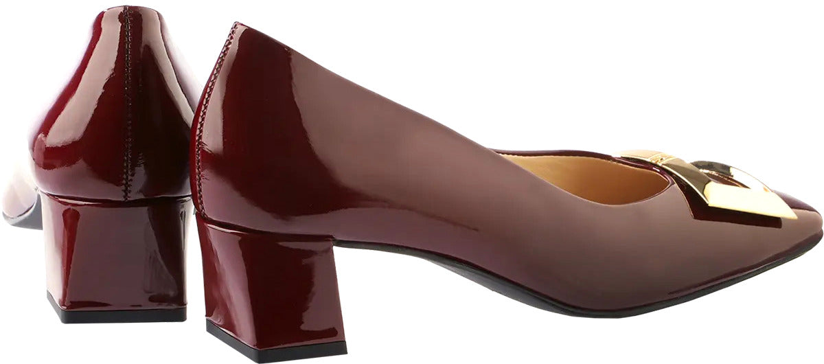 Damespump 'Hannah' - Rood lak