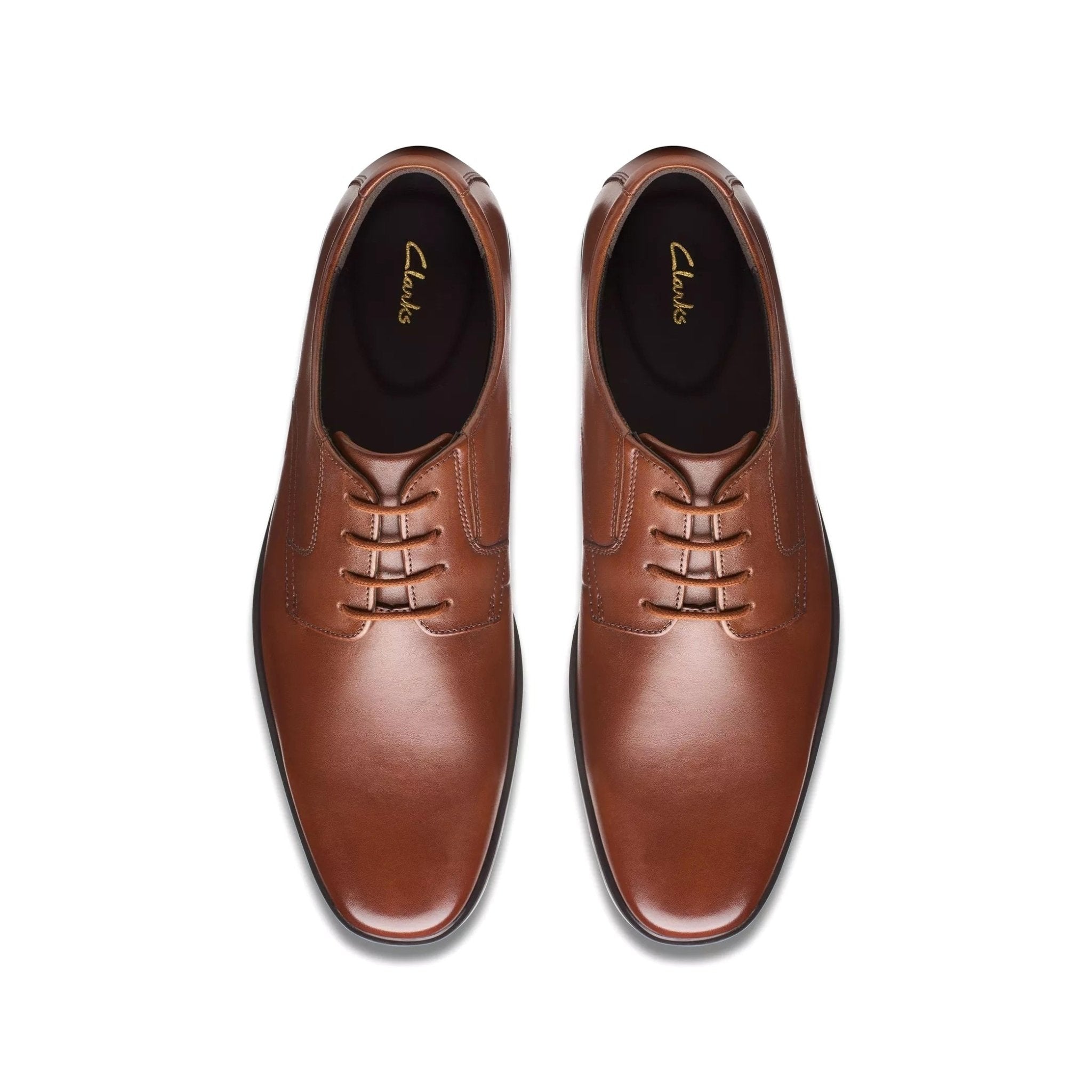 'Howard Walk' heren veterschoen - Bruin Wide Fit - Chaplinshoes'Howard Walk' heren veterschoen - Bruin Wide FitClarks