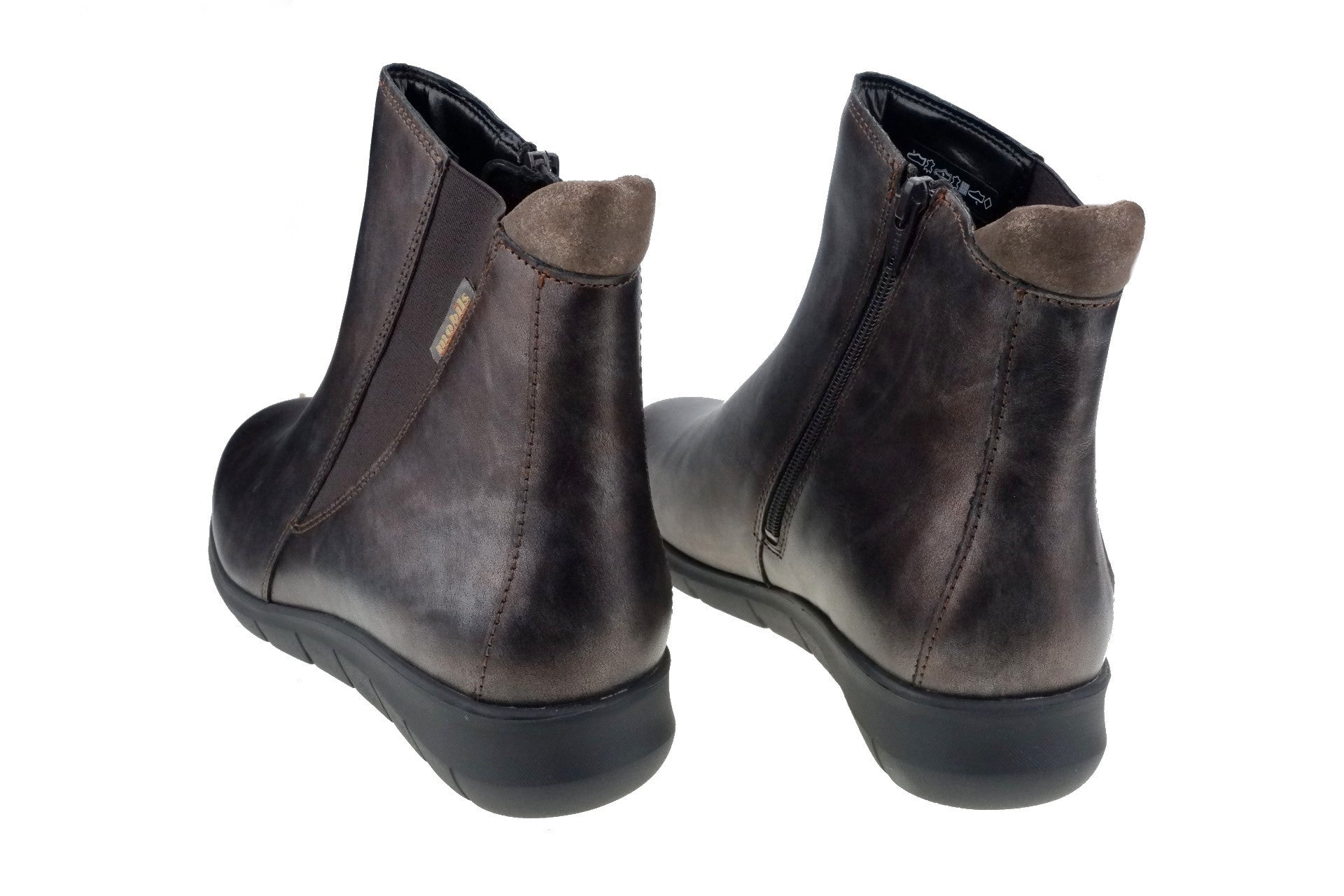 Bota ergonómica de mujer 'Idilia' de calce ancho (H) - Marrón - ChaplinshoesBota ergonómica de mujer 'Idilia' de calce ancho (H) - MarrónMephisto