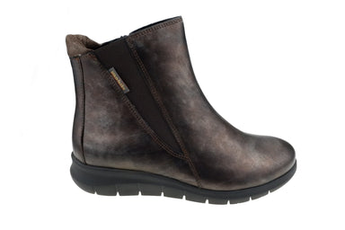 Ergonomische dameslaars 'Idilia' met brede pasvorm (H) - Bruin - ChaplinshoesErgonomische dameslaars 'Idilia' met brede pasvorm (H) - BruinMephisto