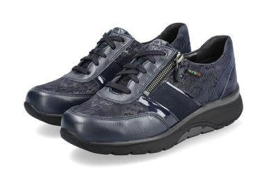 'Izae' women's walking rolling wide fit (H) sneaker - blue - Chaplinshoes'Izae' women's walking rolling wide fit (H) sneaker - blueMephisto