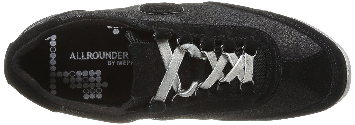 Dameswandelschoen 'JANIKA' - Zwart metallic - ChaplinshoesDameswandelschoen 'JANIKA' - Zwart metallic Mephisto