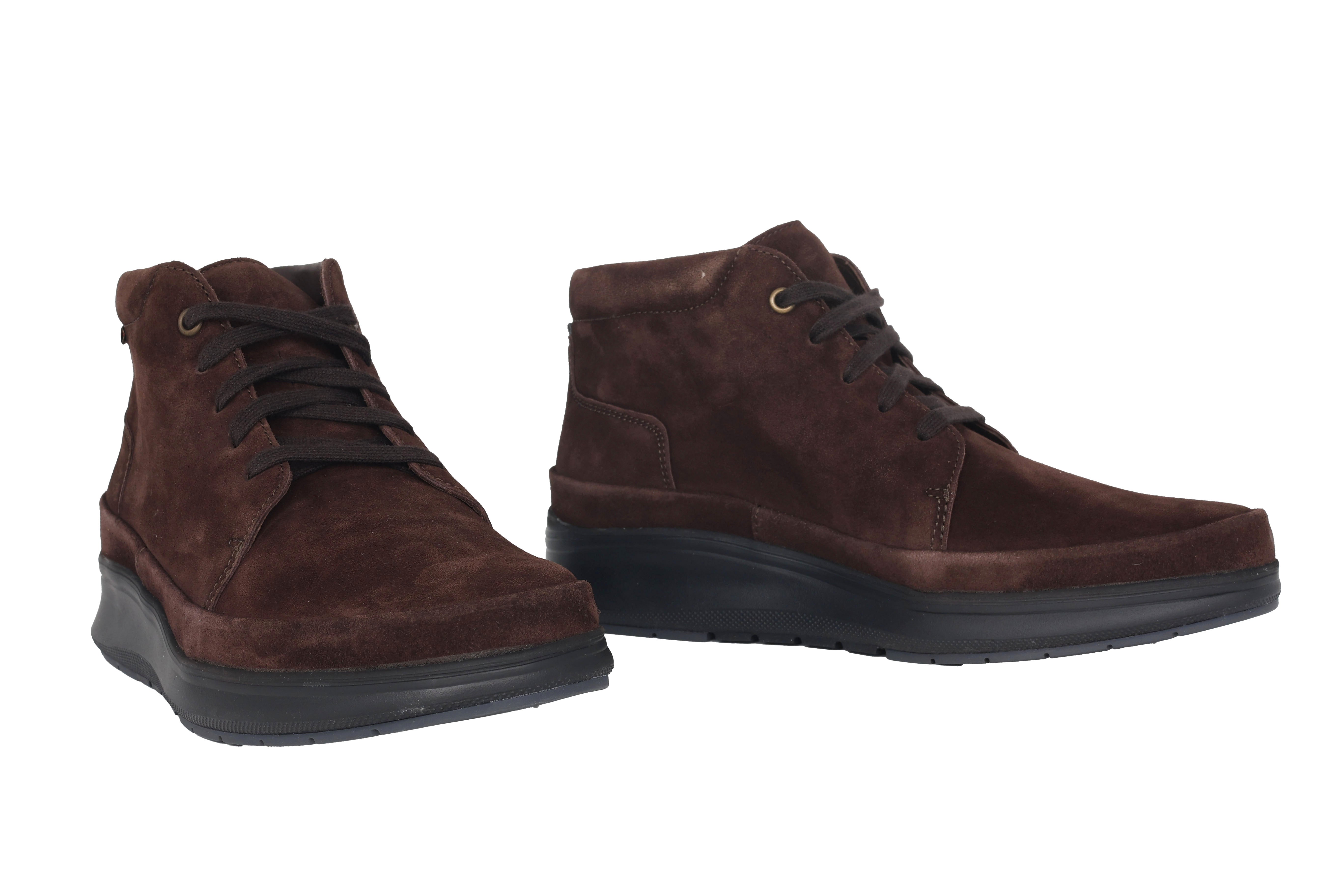 'JEFFREY' men's ankle boot - Dark brown